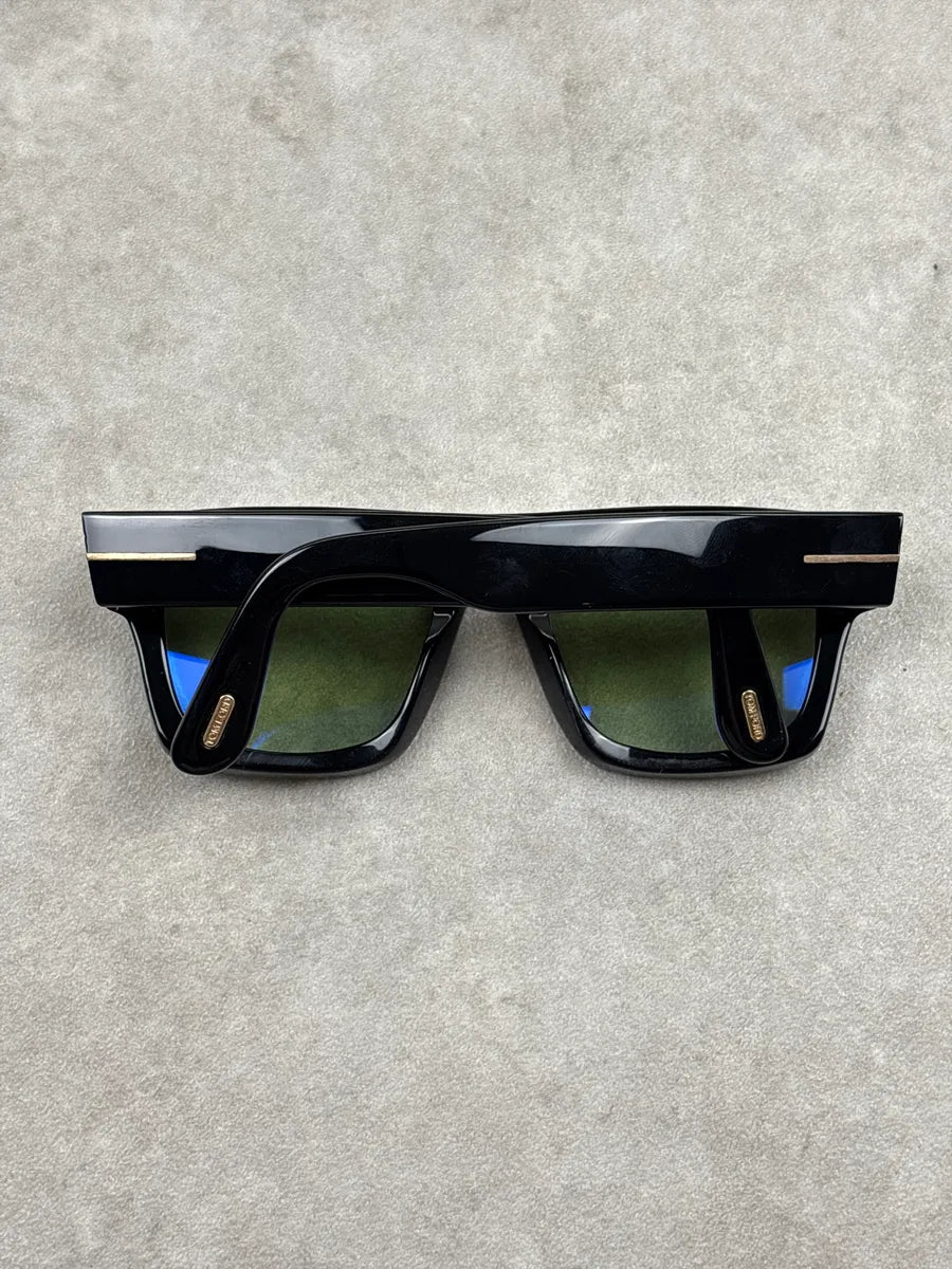 Tom Ford Black Acetate Photochromic Sunglasses AjVDdzQn 7