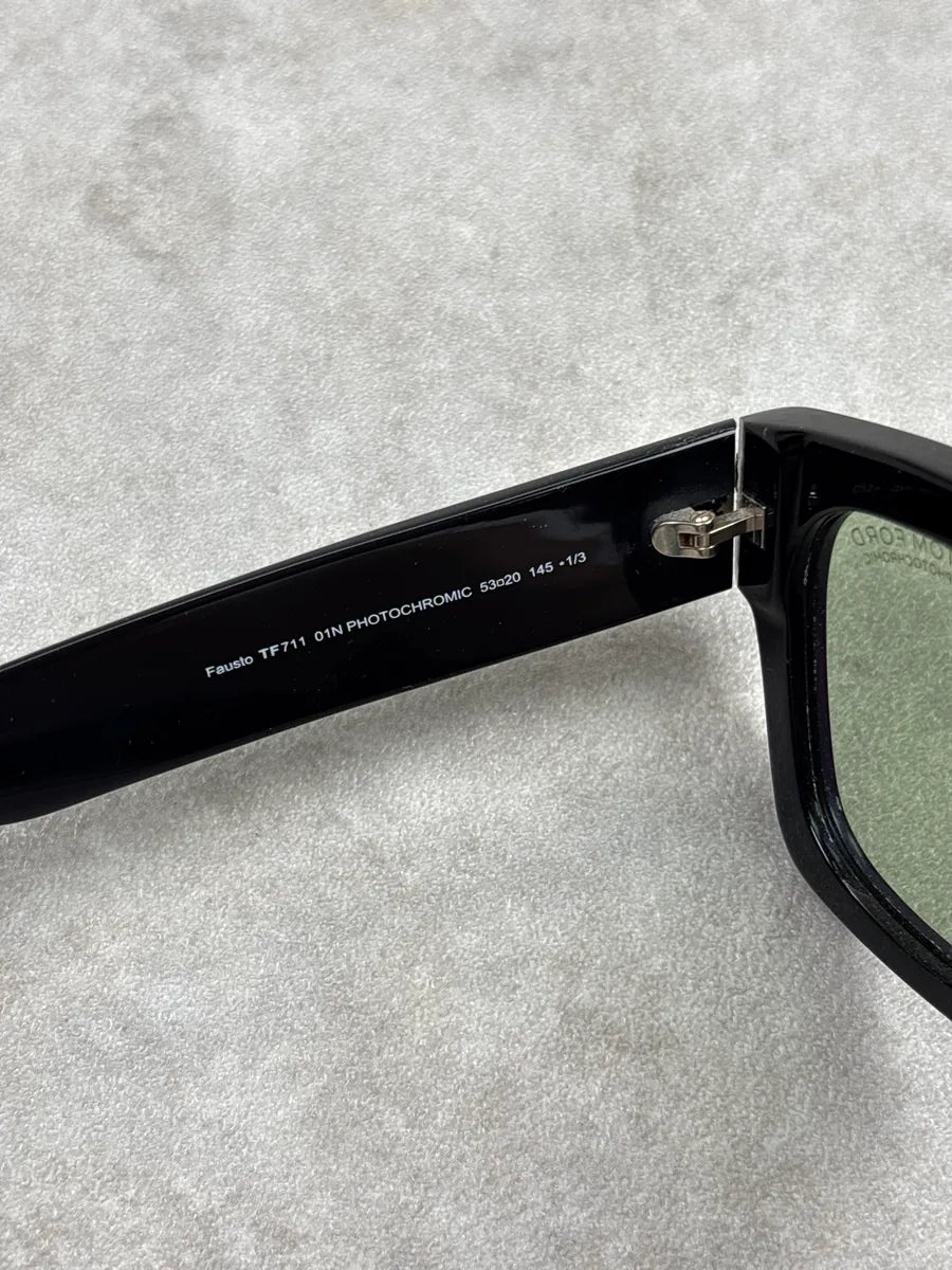 Tom Ford Black Acetate Photochromic Sunglasses AjVDdzQn 9