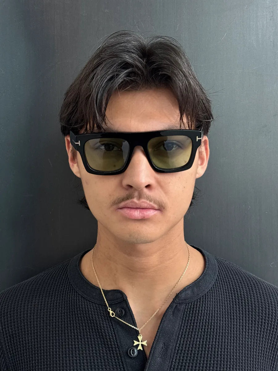 Tom Ford Black Acetate Photochromic Sunglasses AjVDdzQn 1
