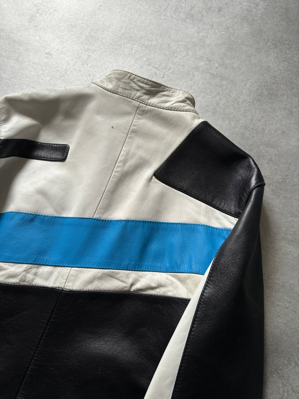 SS2001 Dolce & Gabbana Mythic Runway Biker Leather Jacket (M) - 9