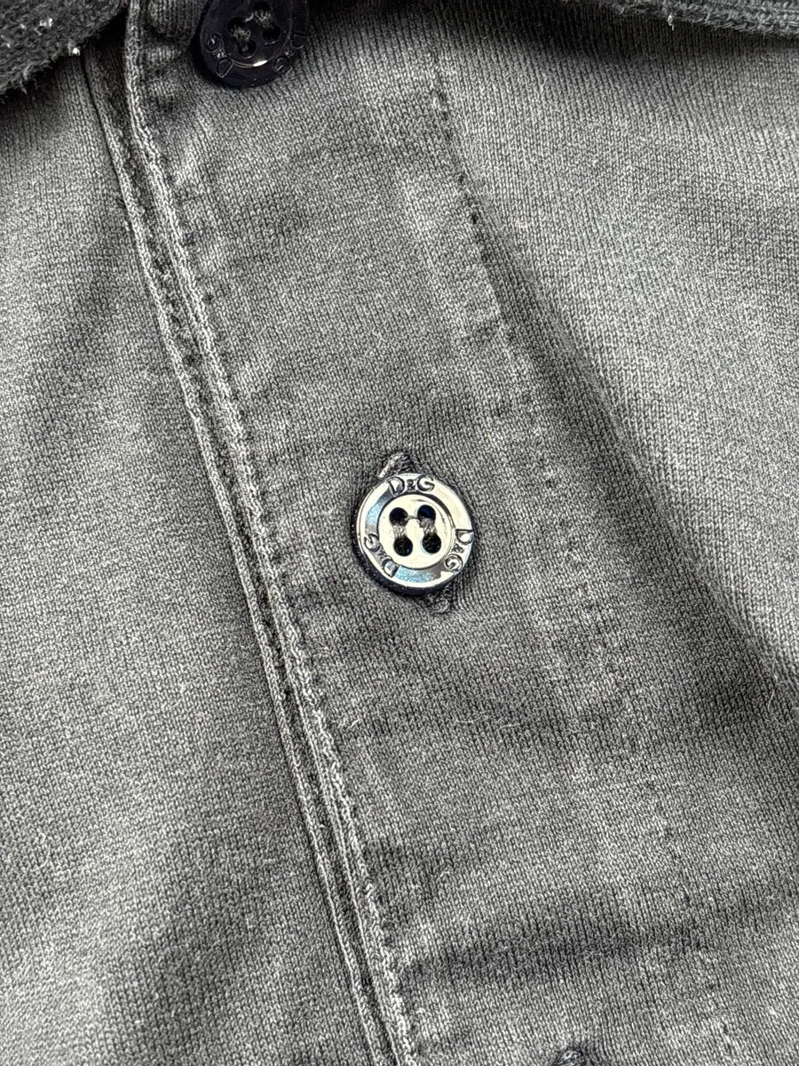 SS2007 Dolce & Gabbana Navy Logo Embroidered Polo AqcvkMvO 8