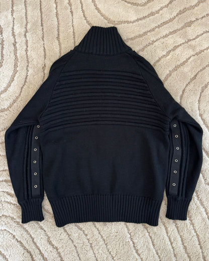 Daniele Alessandrini Bondage Army Wool Zip-Up (S)