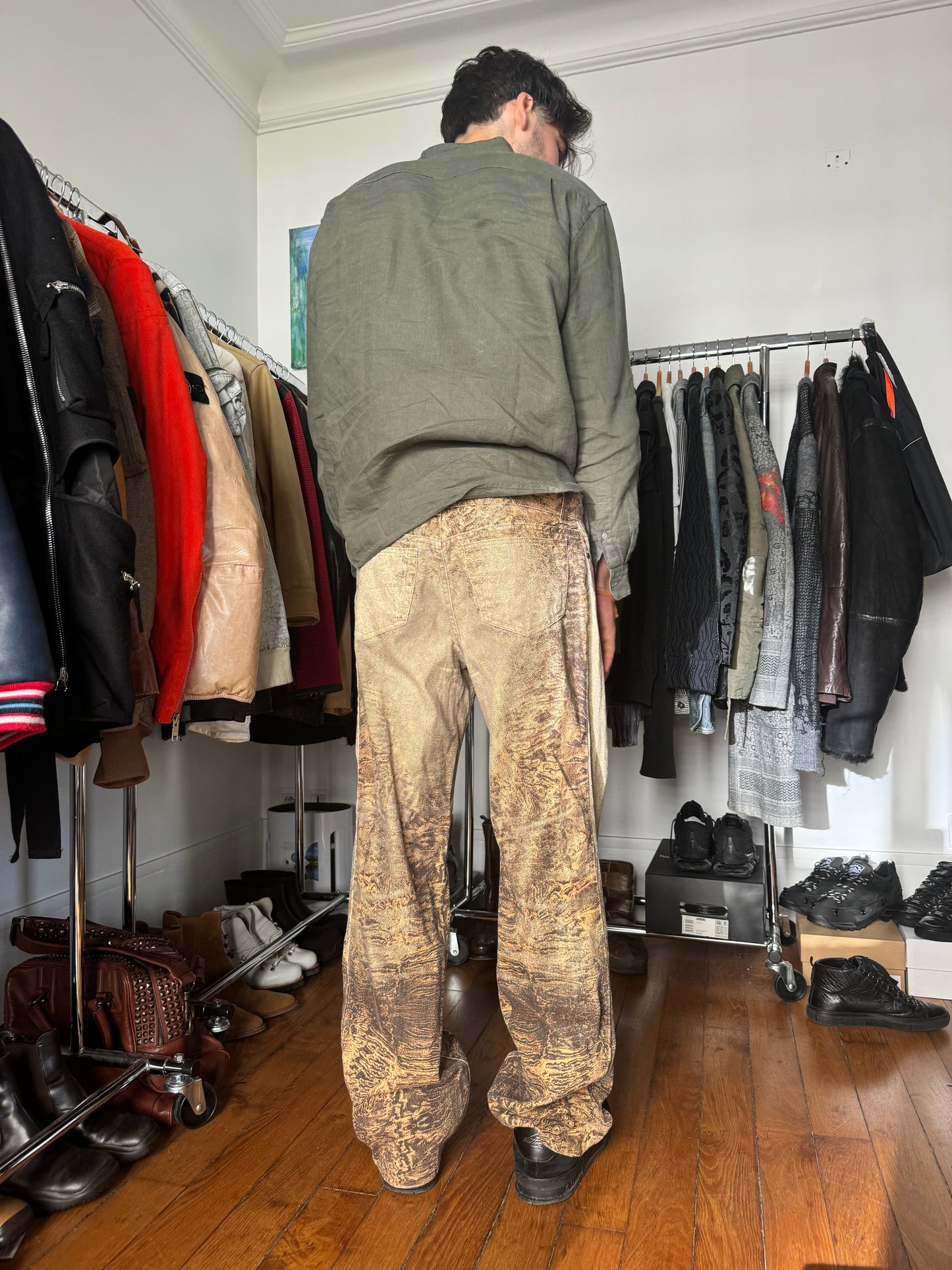 AW2000 Roberto Cavalli Sand Erosion Pants (L/XL)