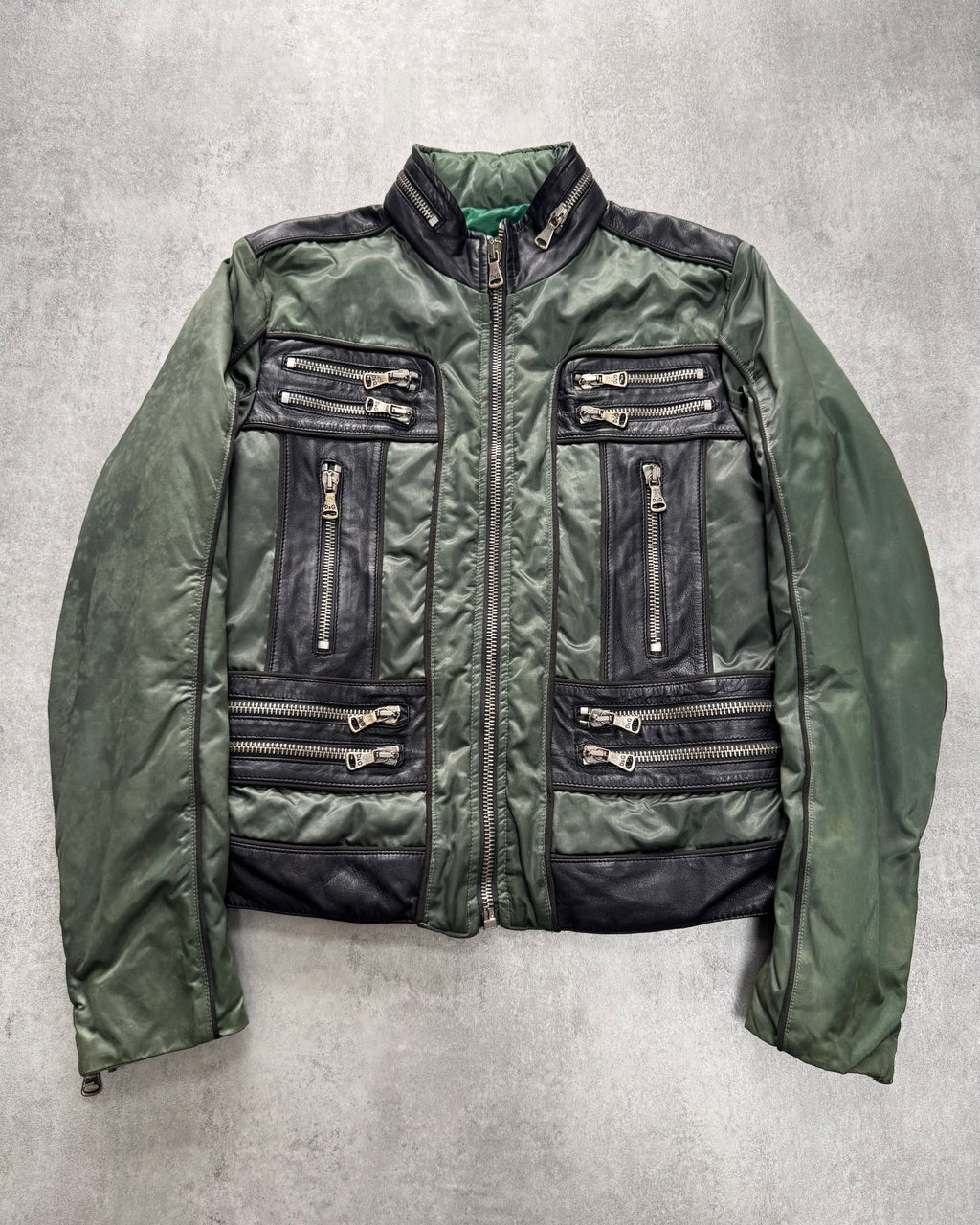 AW2007 Dolce & Gabbana Multi Zips Utility Jacket