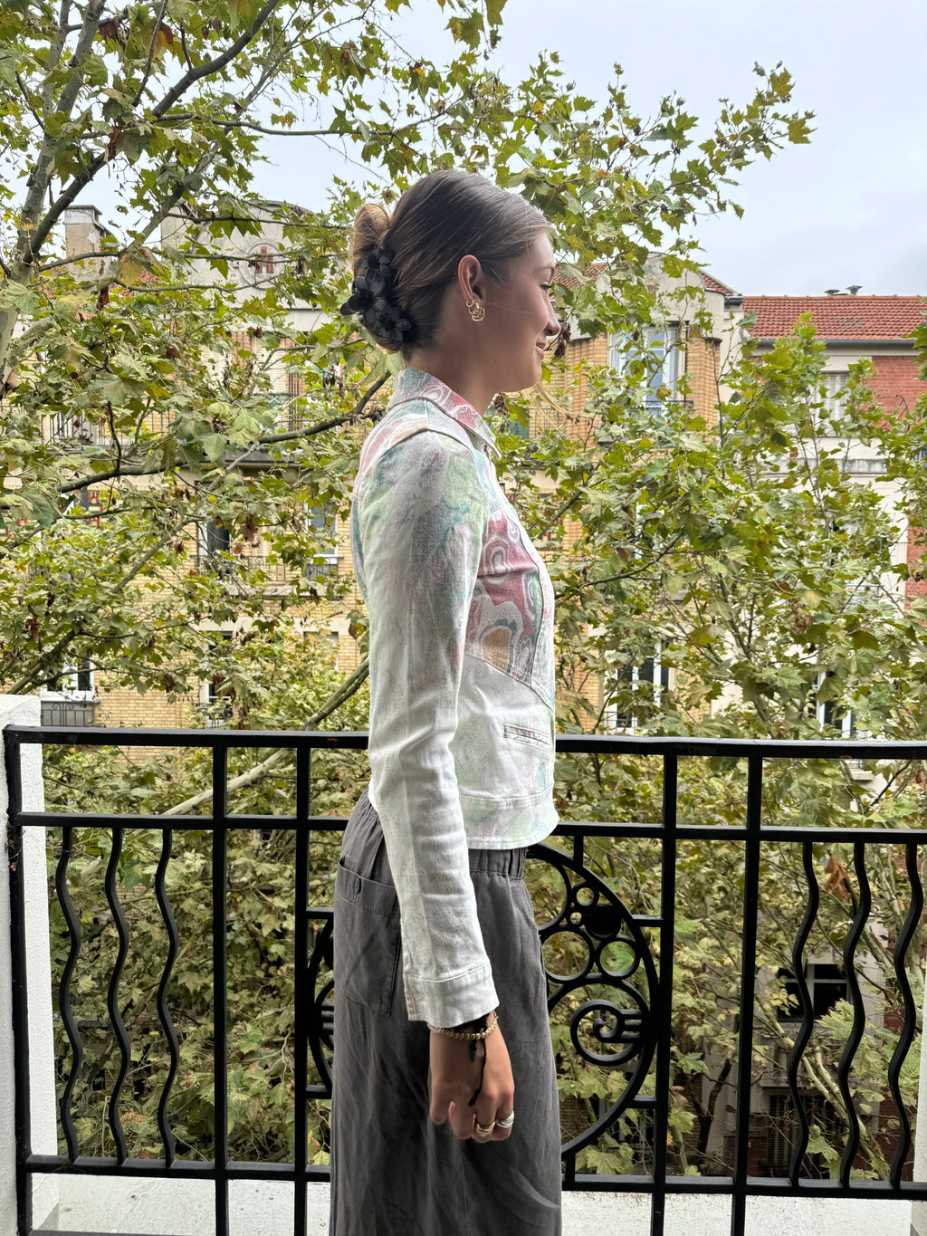 AW2001 Roberto Cavalli Psychadelic Retro Jacket