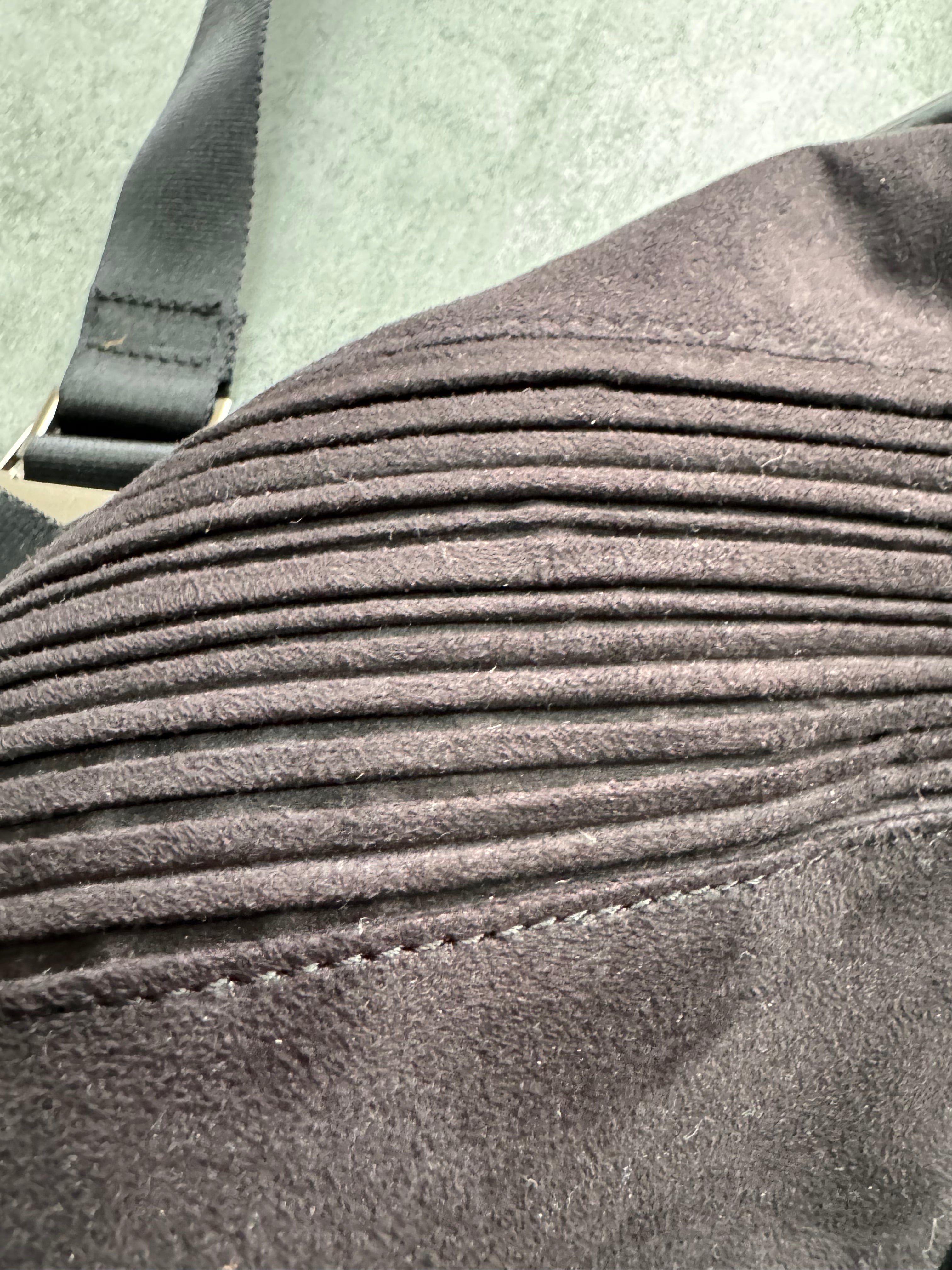 Issey Miyake Triangle Leather Backpack (OS)