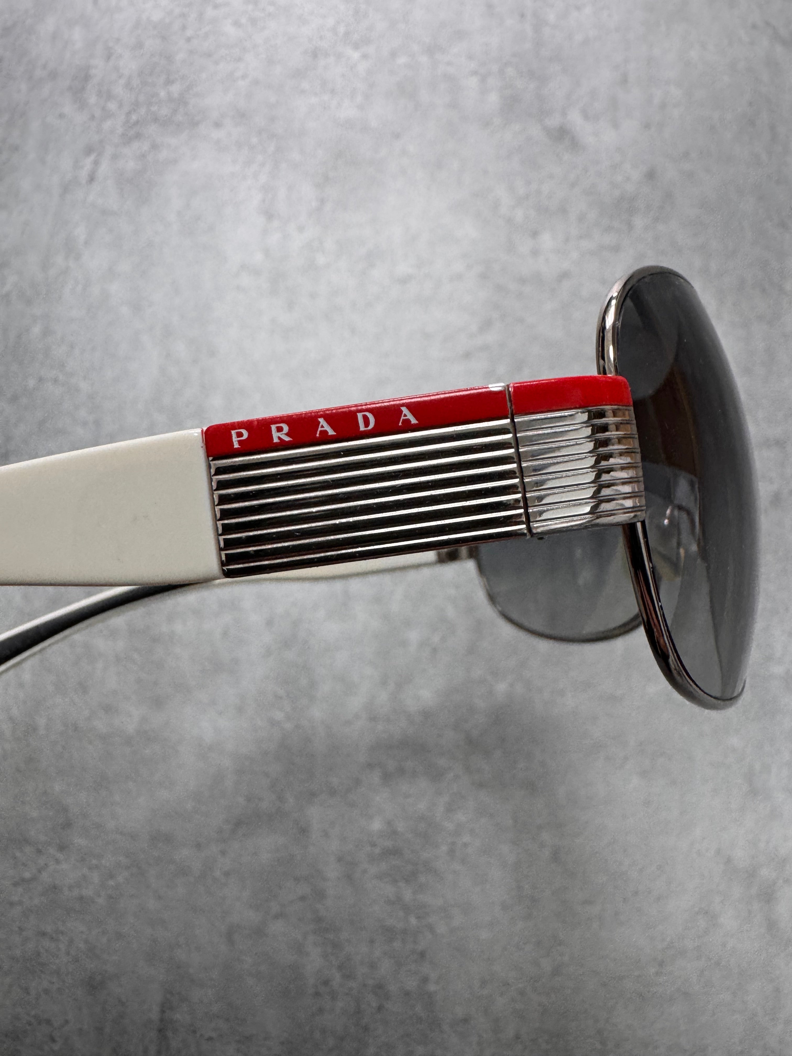 2000s Prada Sport Astro Aviator Sunglasses