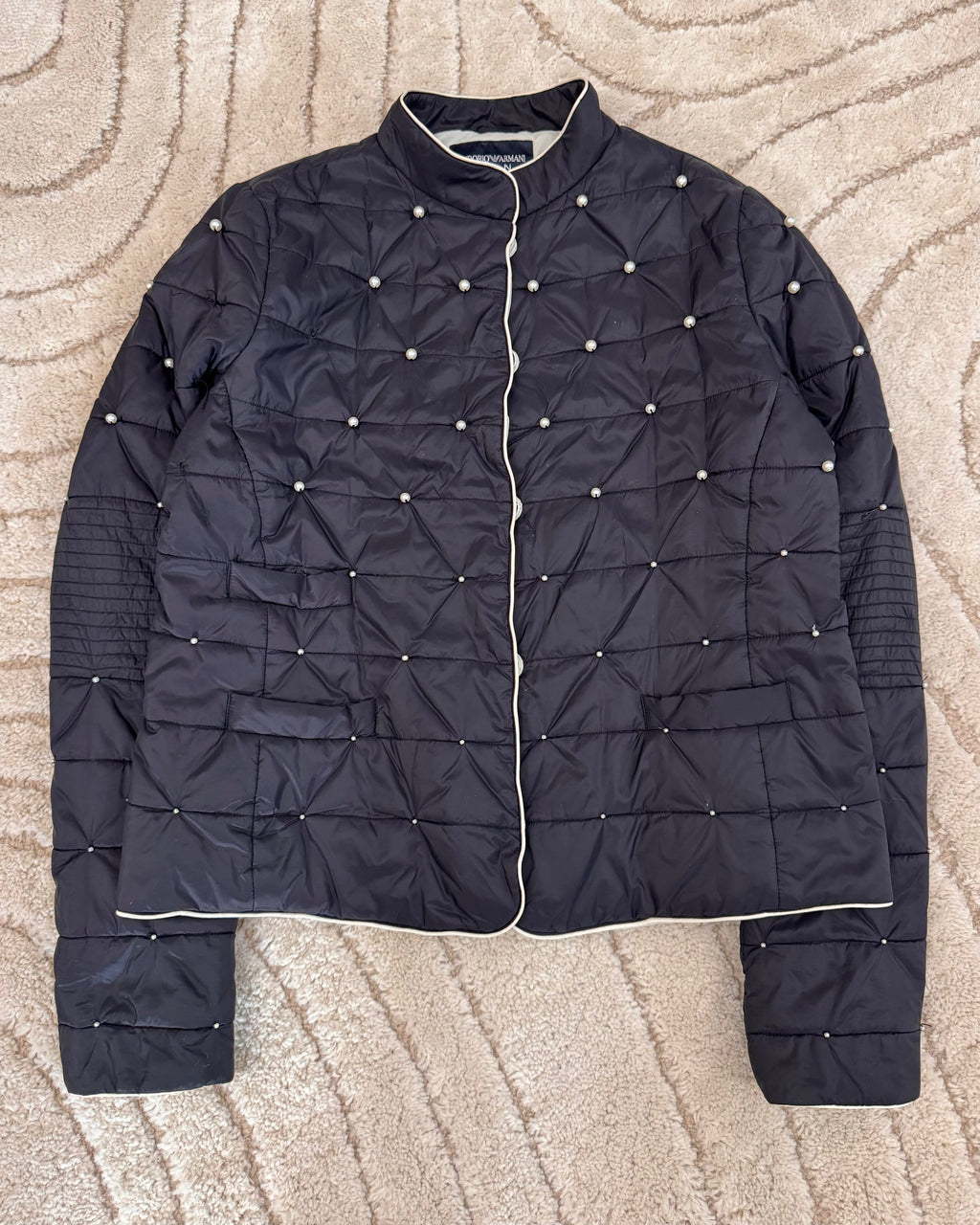 Emporio Armani Pearls Puffer Jacket
