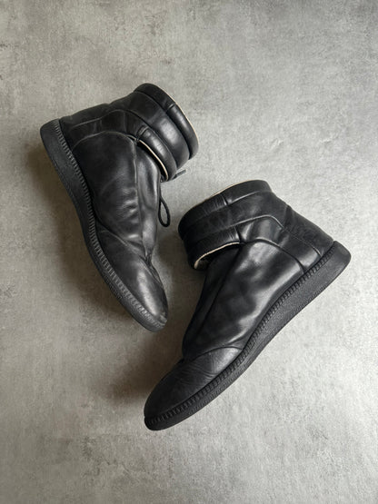 Maison Margiela Future High Black Leather (42) - 2