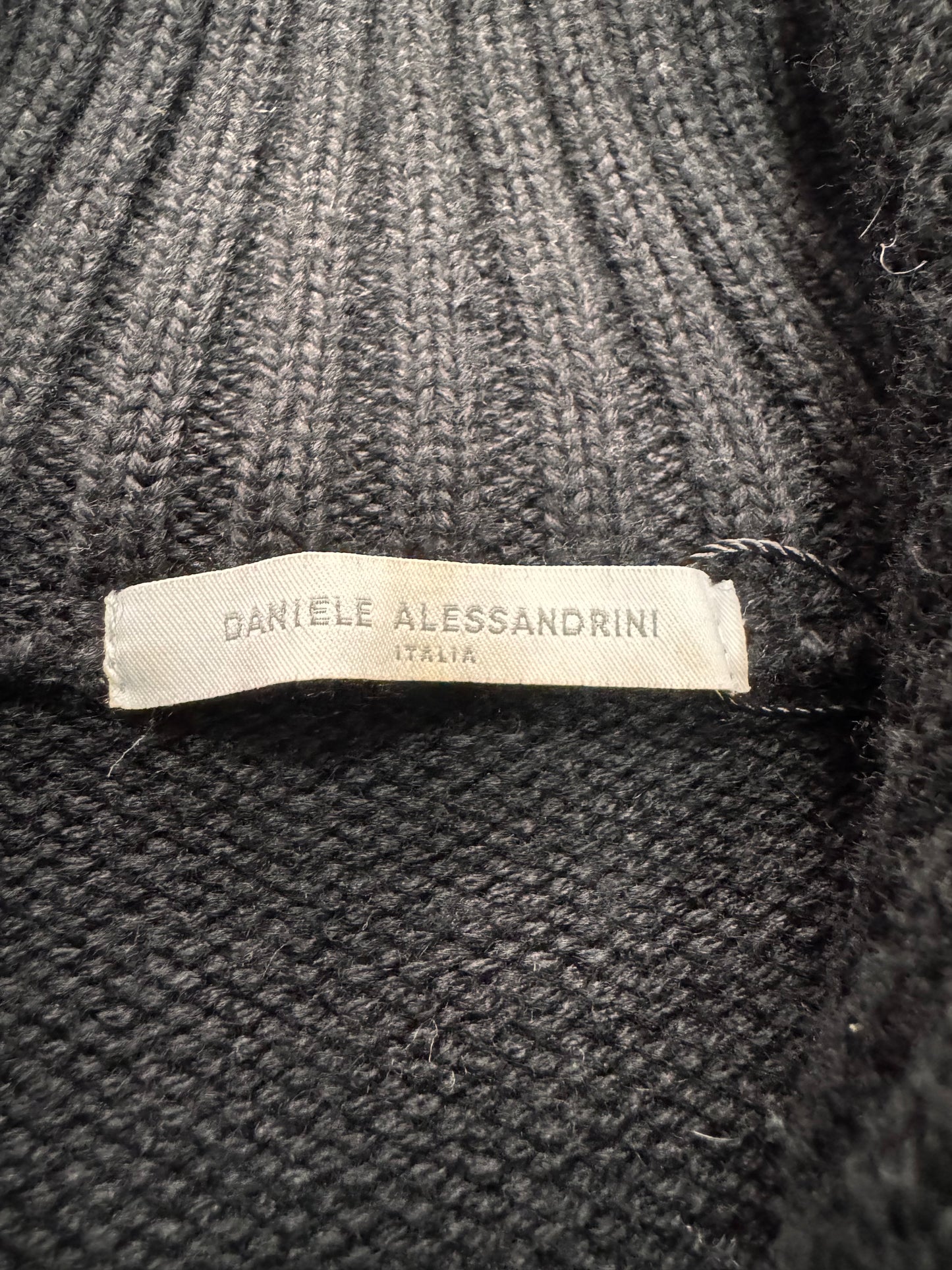 Daniele Alessandrini Bondage Army Wool Zip-Up (XS)