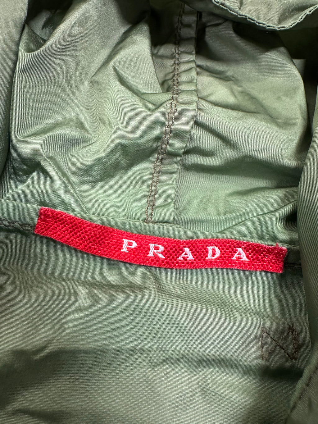 SS2006 Prada Green Nylon Light Jacket