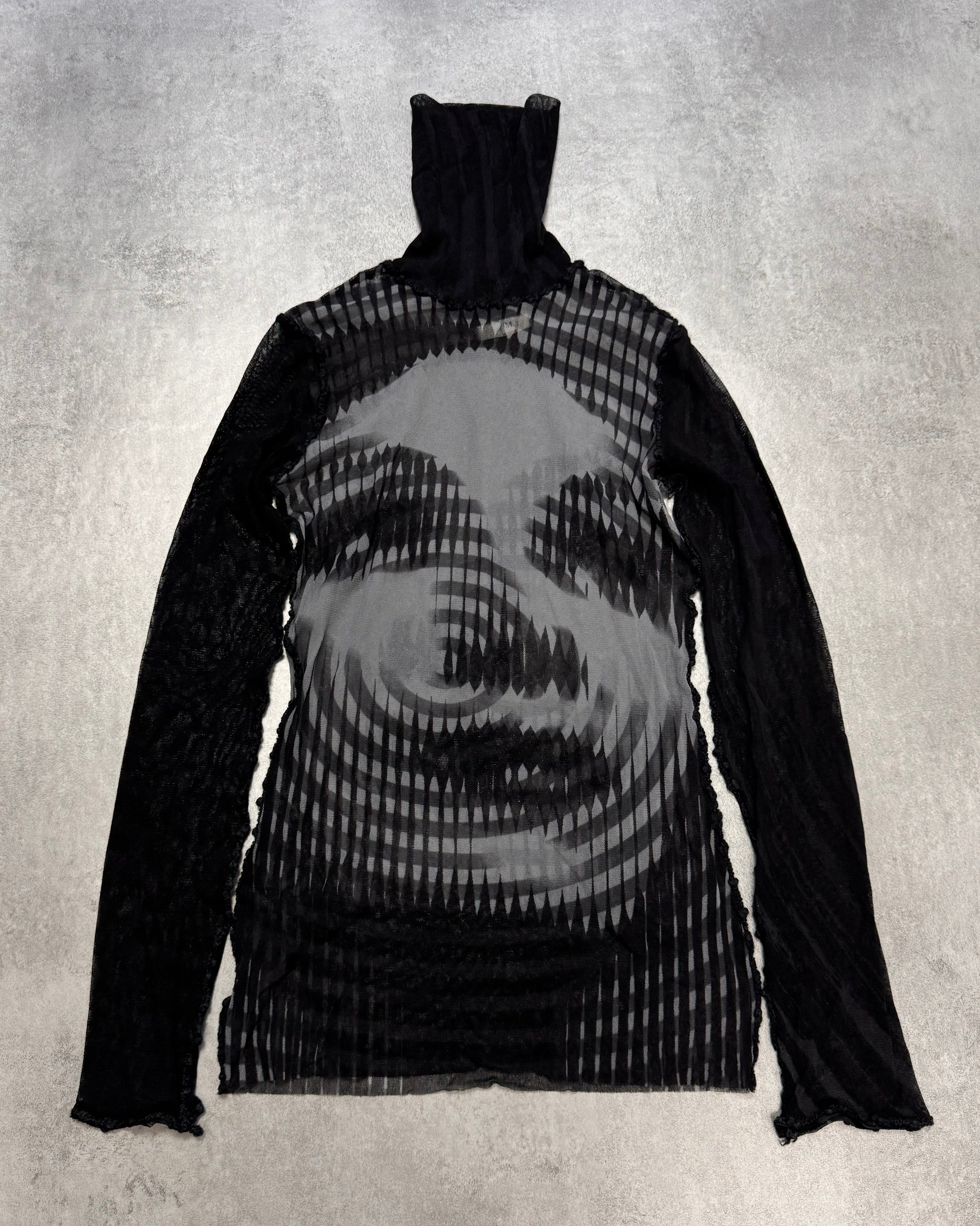 2001AW マレーネ・ディートリッヒ メッシュタートルネック (XS/S)