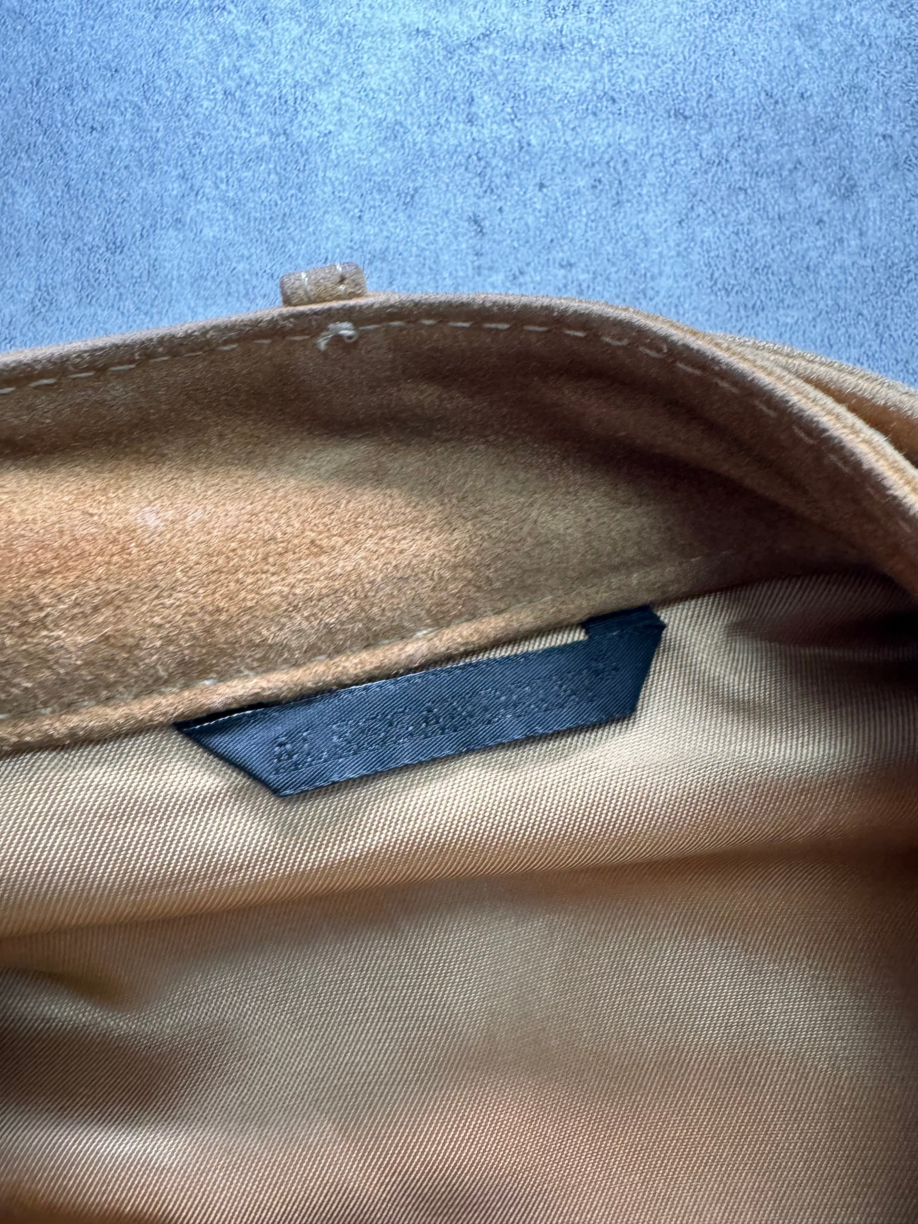 Daniele Alessandrini Caramel Suede Biker Jacket