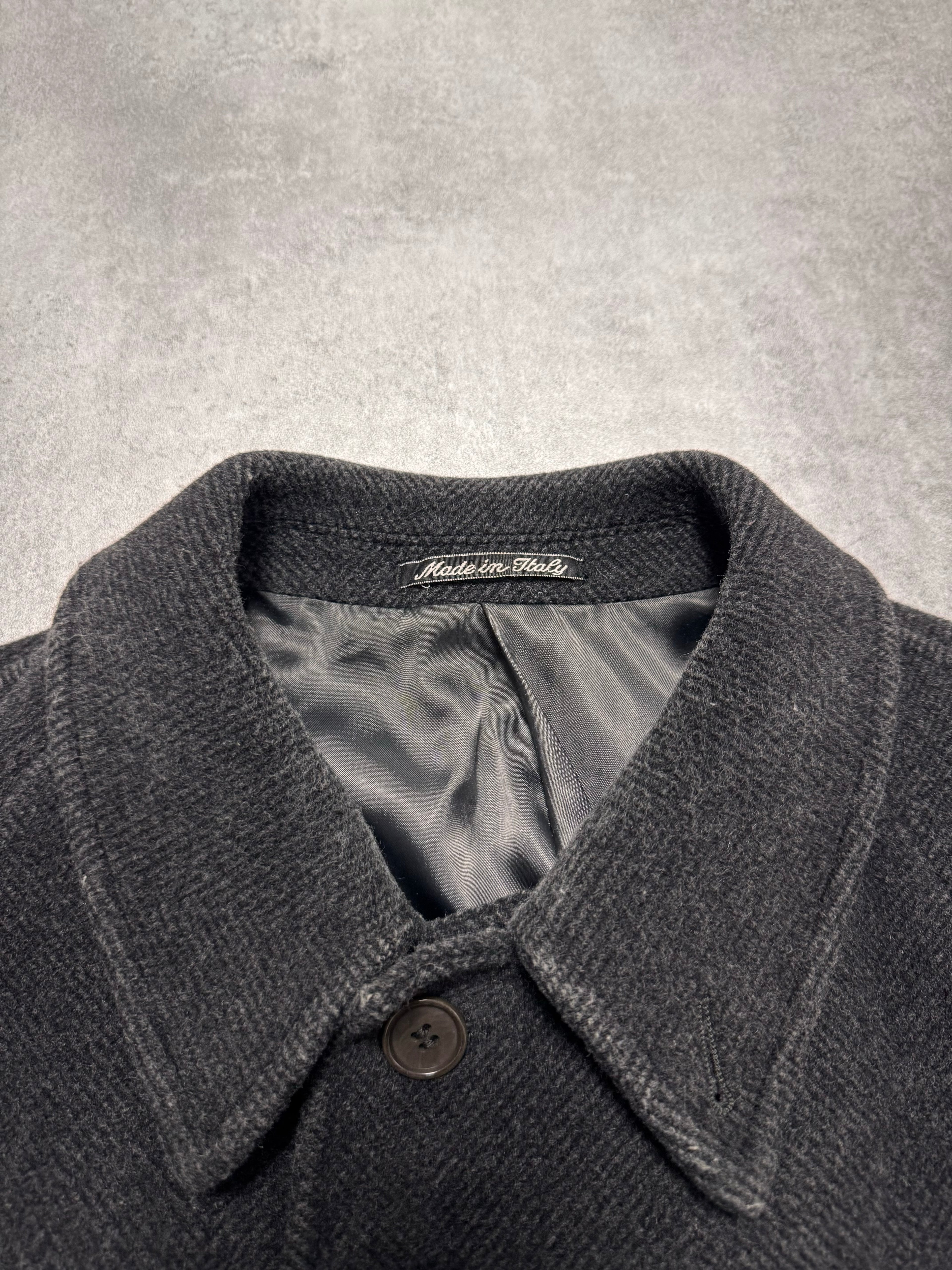 1990s Giorgio Armani Wool Long Coat