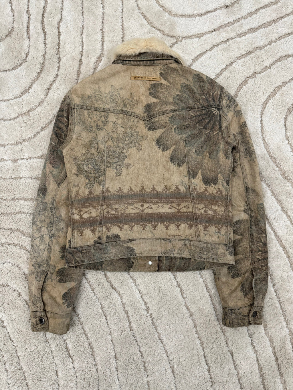 Jean Paul Gaultier Native American Denim Jacket (XS)