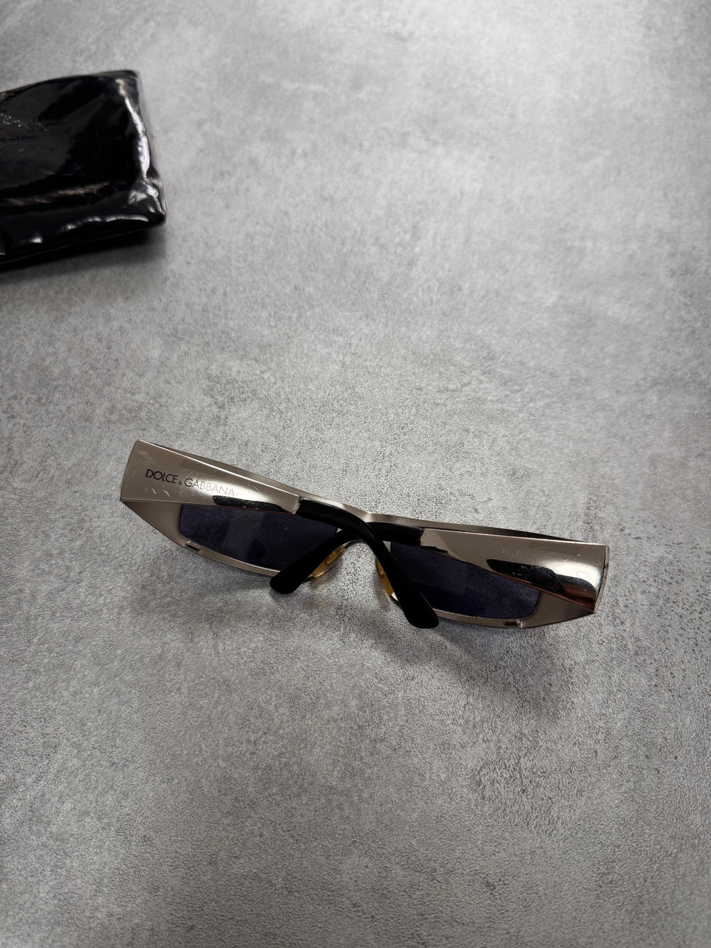 2000s Dolce & Gabbana Metallic Sunglasses
