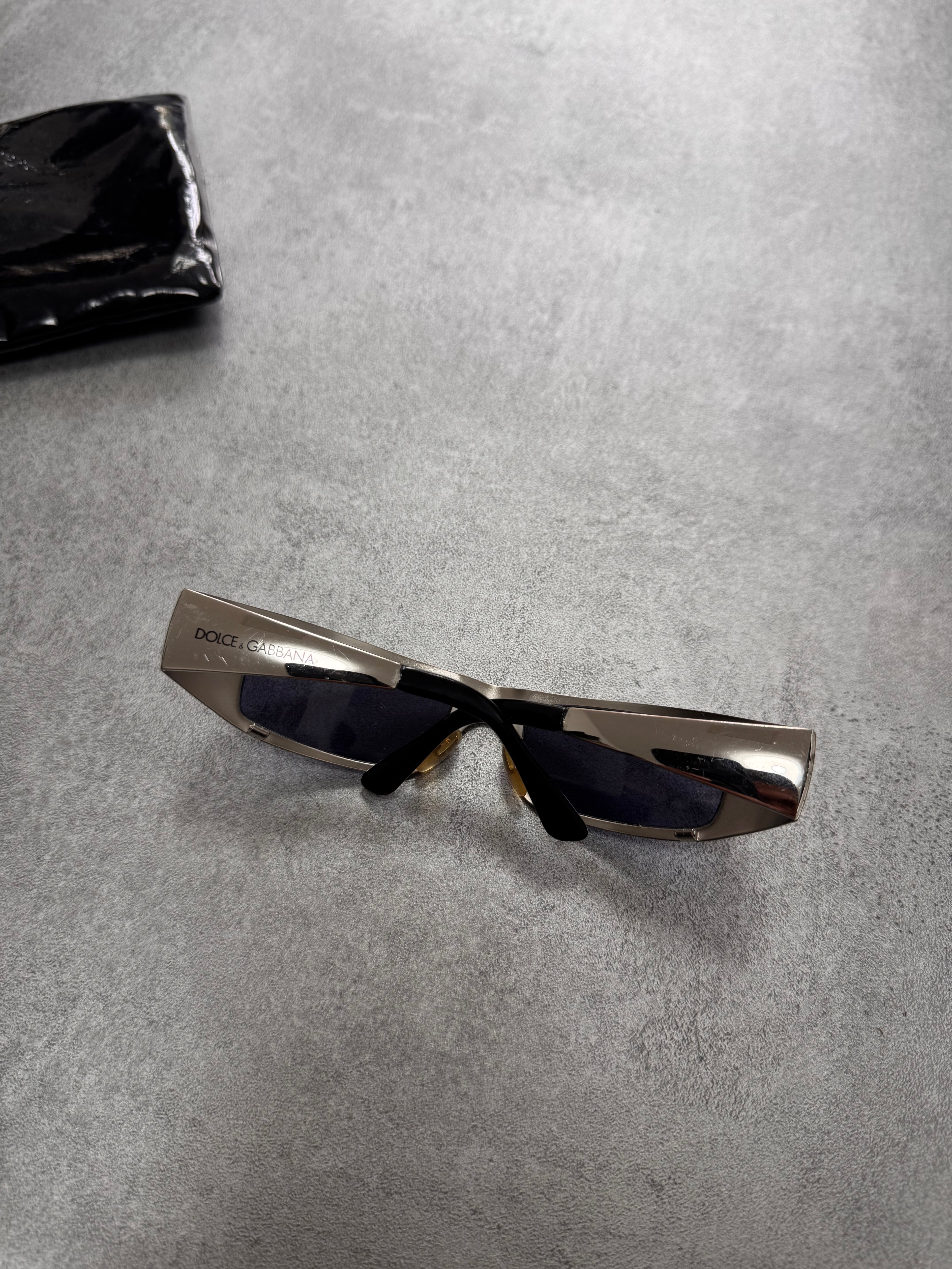 2000s Dolce & Gabbana Metallic Sunglasses