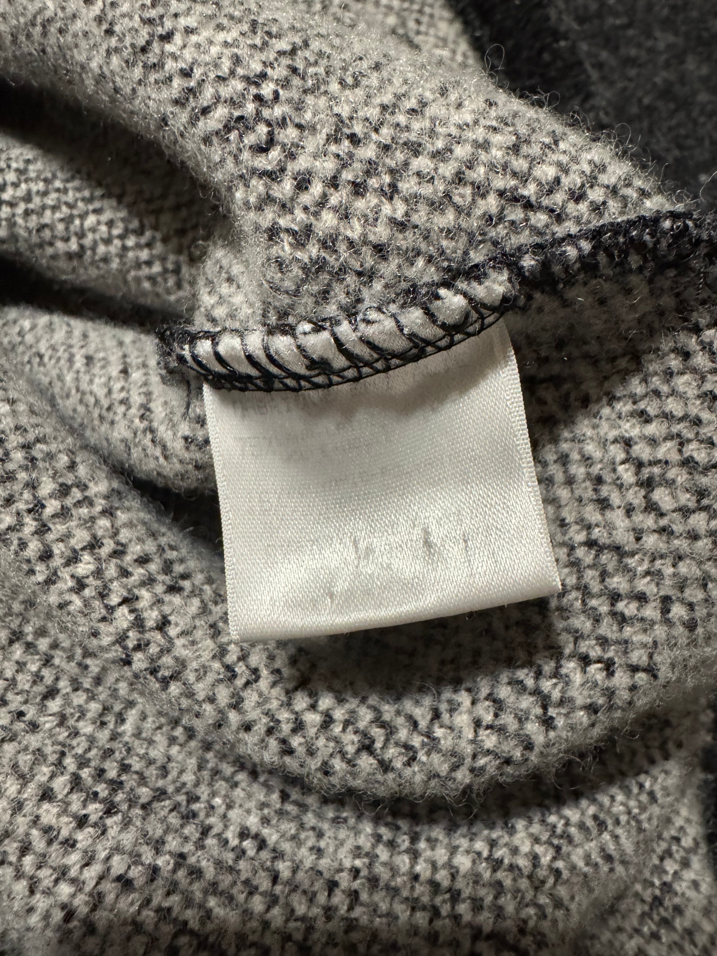 1990s Roberto Cavalli Black Fire High Neck Sweater