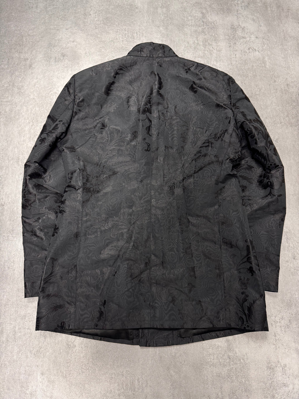 AW2003 Emporio Armani Asian Flowers Black Jacket
