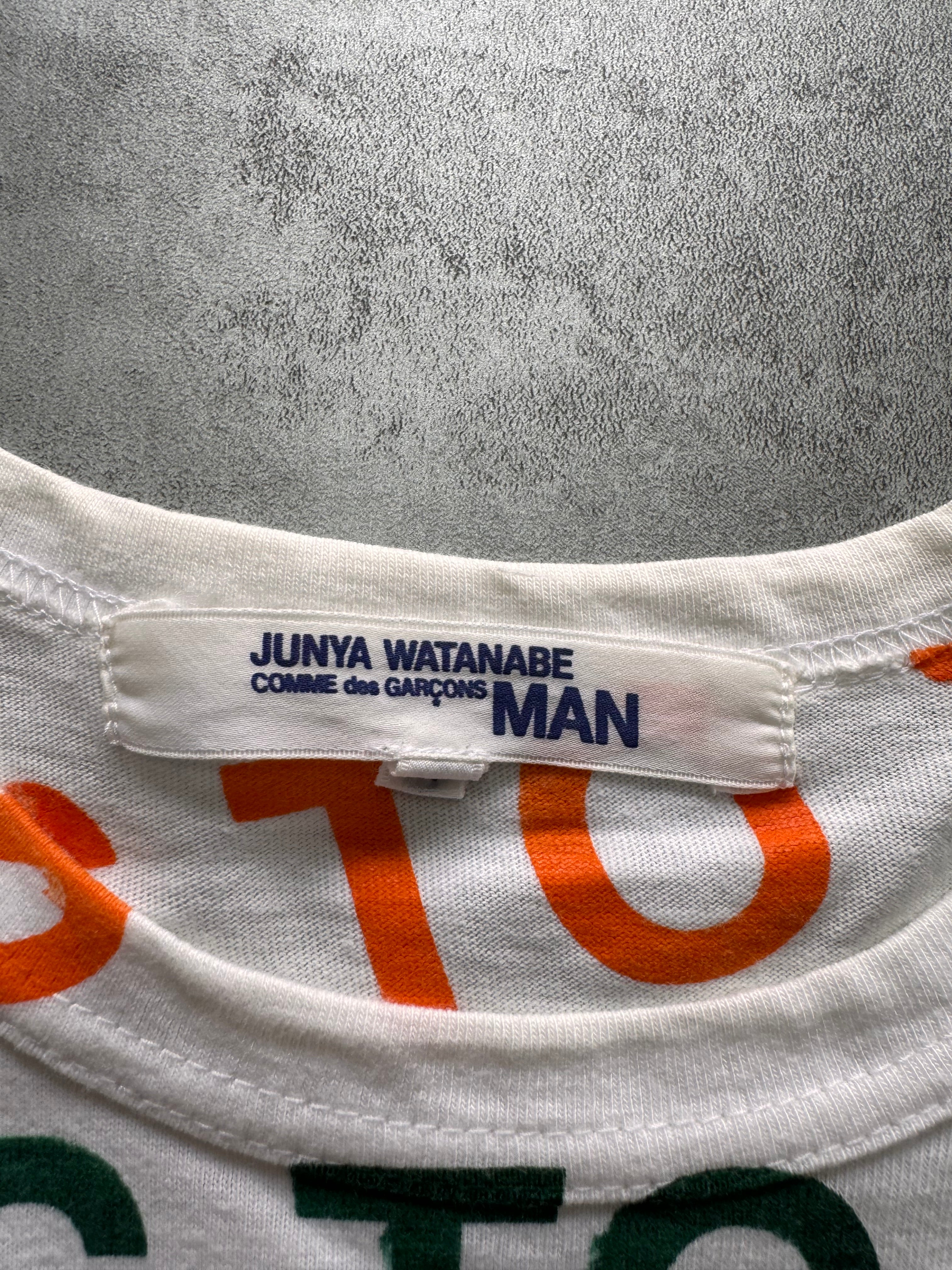 SS2002 Junya Watanabe Multicolor Poem Tee (S)
