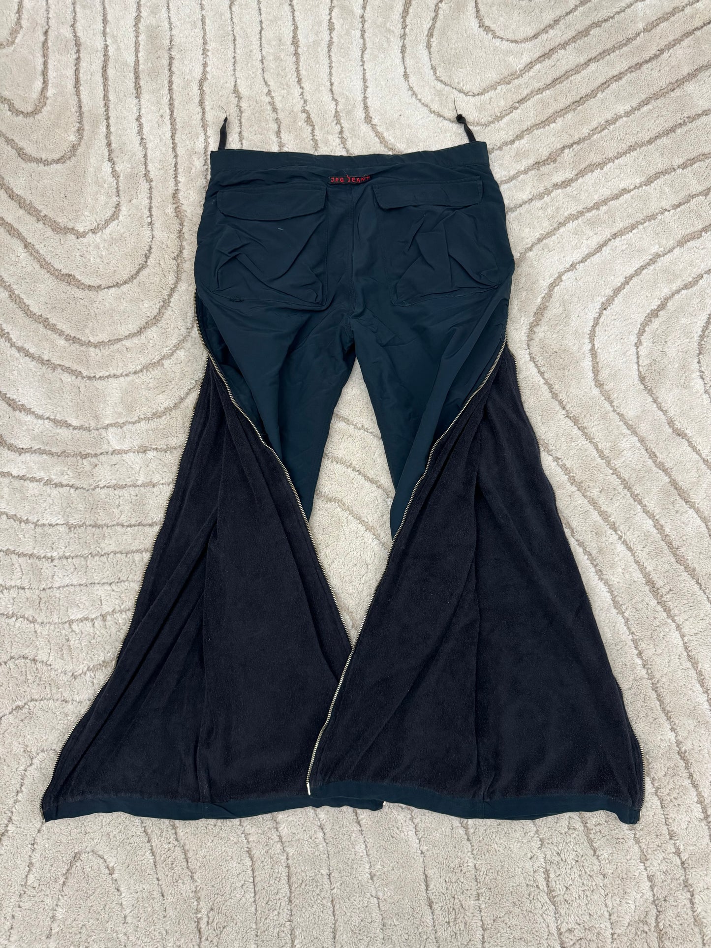 2000s Jean Paul Gaultier Full Zip Nylon Pants (M)