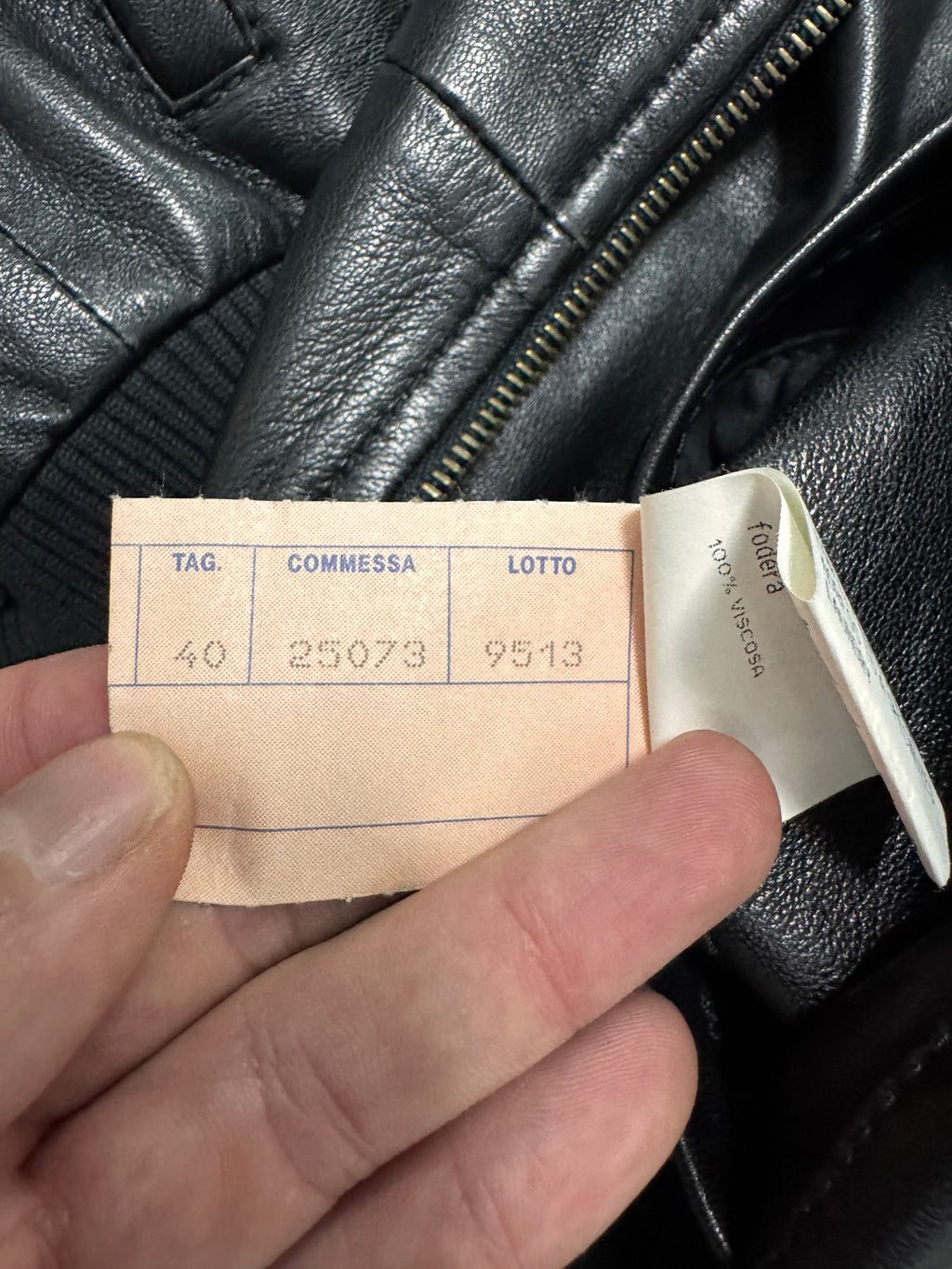 2000s Dolce & Gabbana Black Leather Jacket