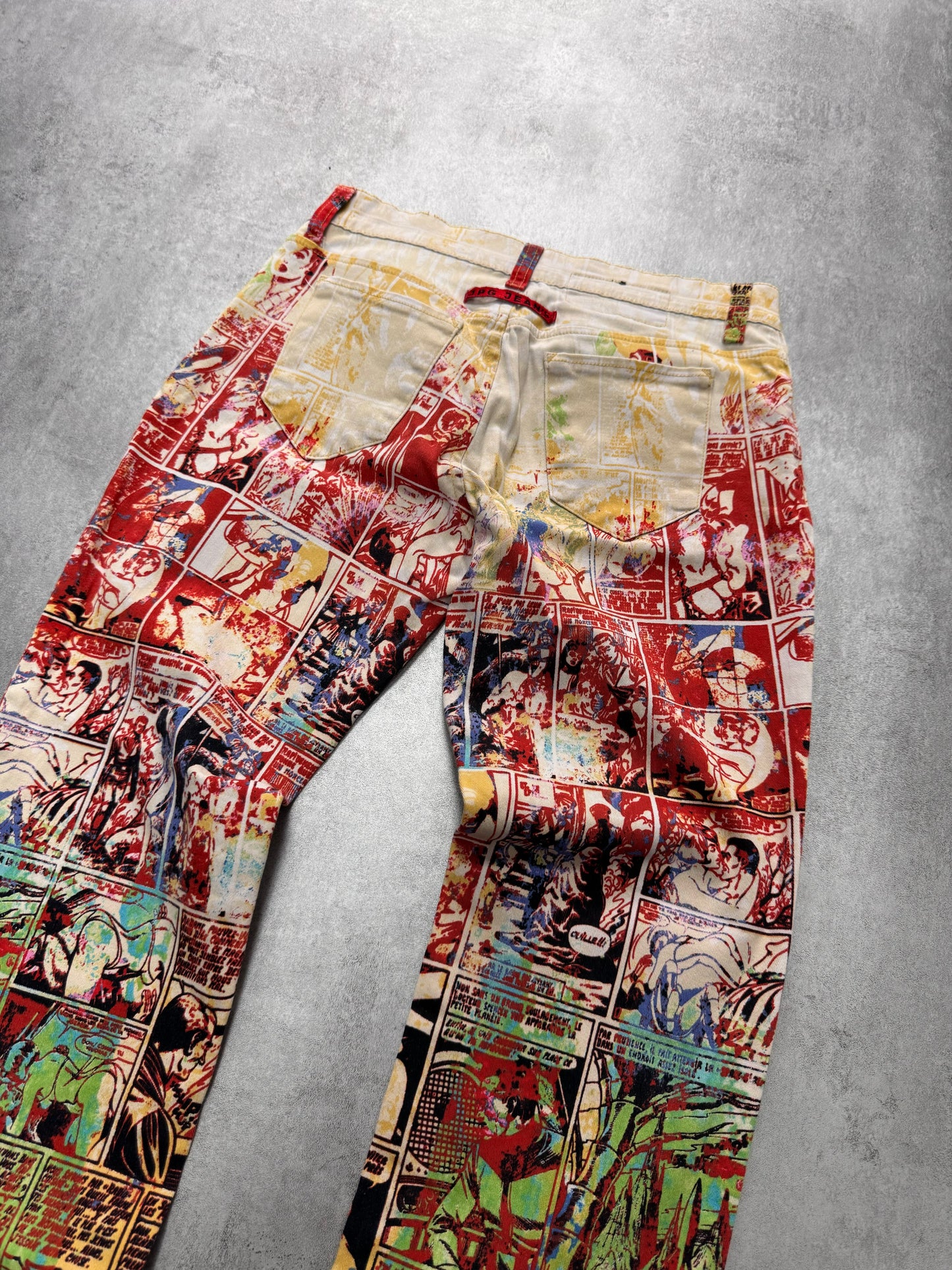 AW1995 Jean Paul Gaultier Erotic Comics Pants (XS)