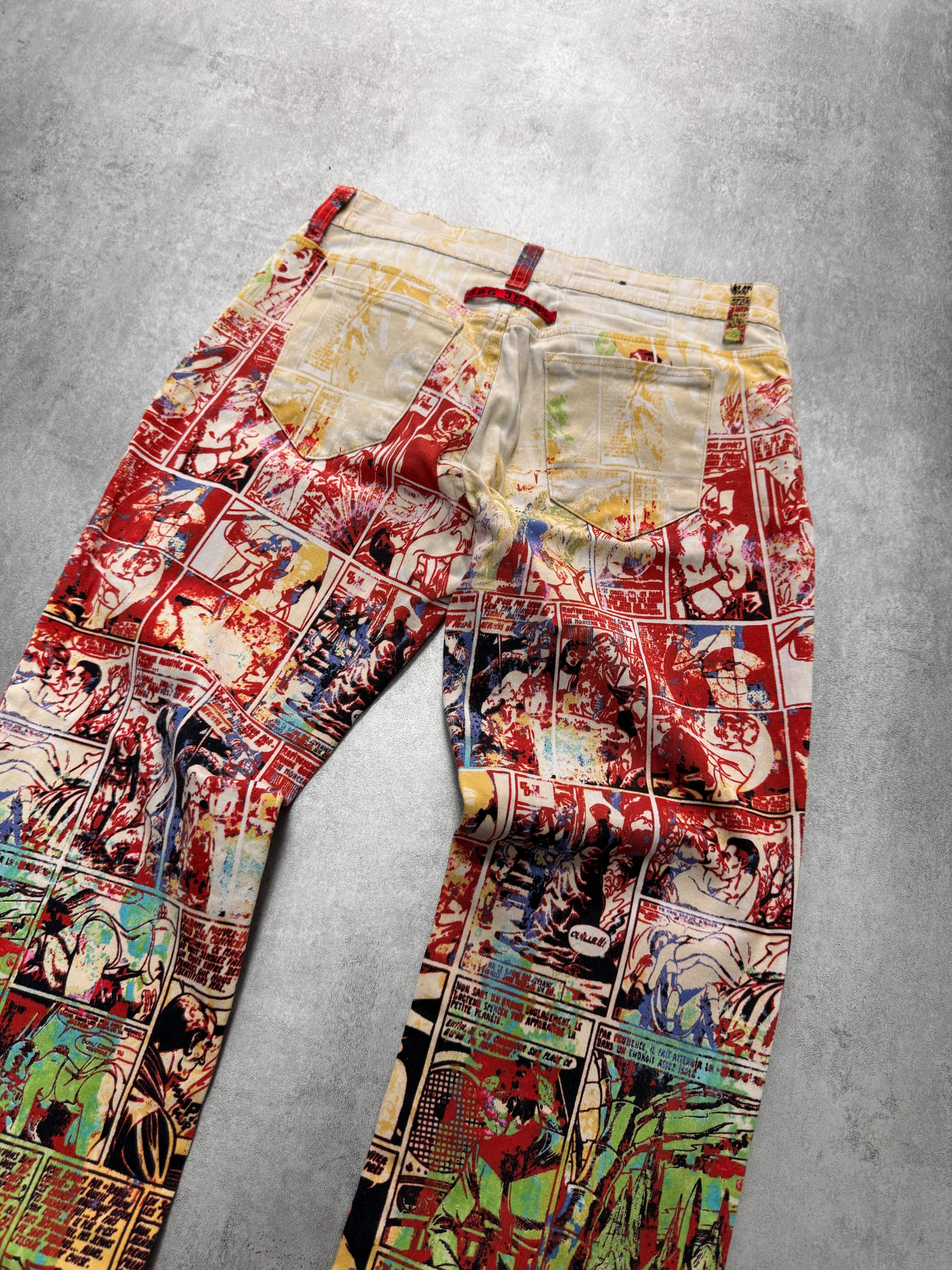 AW1995 Jean Paul Gaultier Erotic Comics Pants