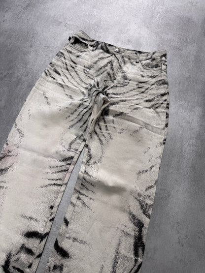 SS2002 Cavalli Zebra Savage Pants (S)