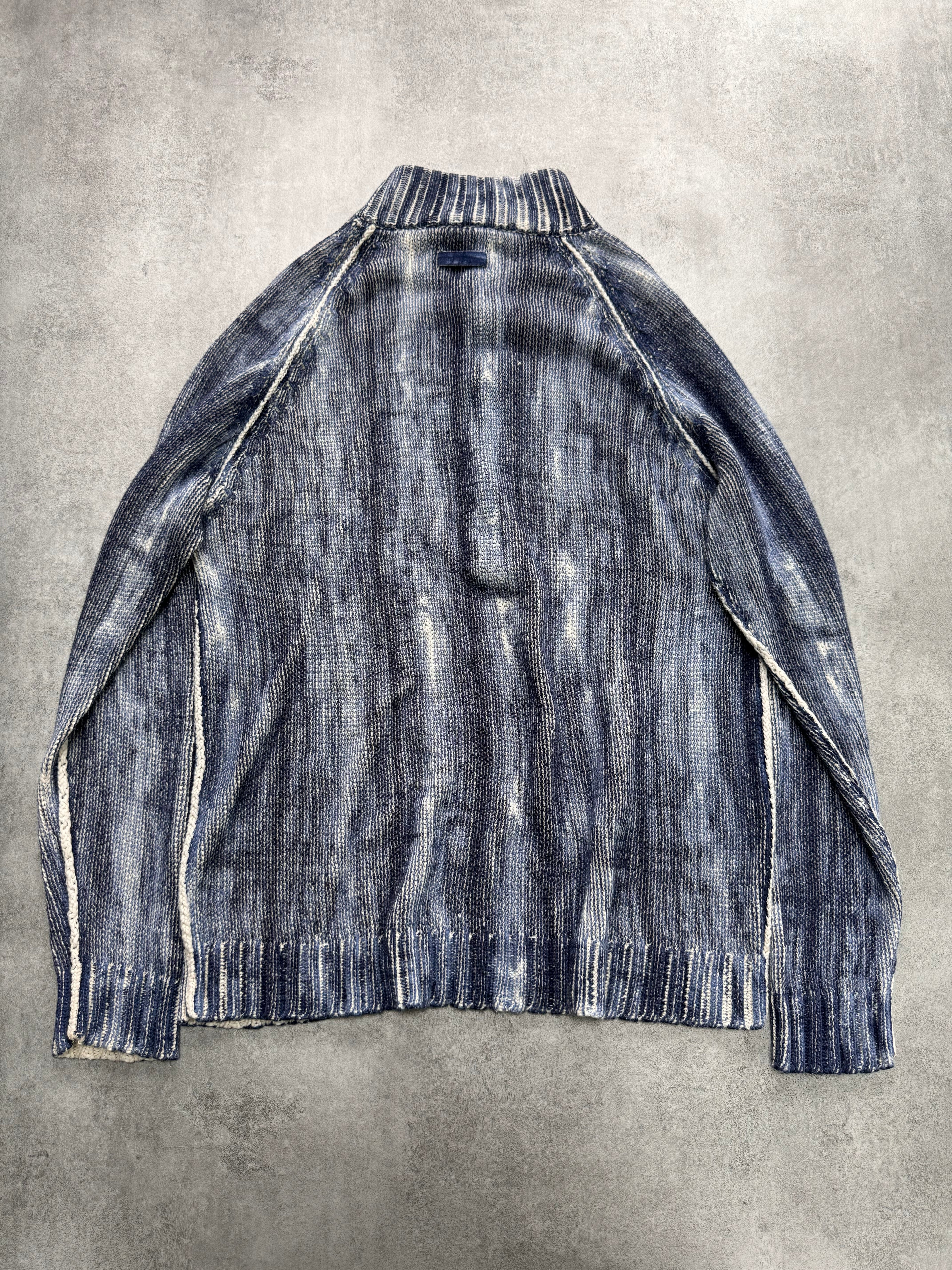 SS2010 Dolce & Gabbana Iceberg Overprint Sweater