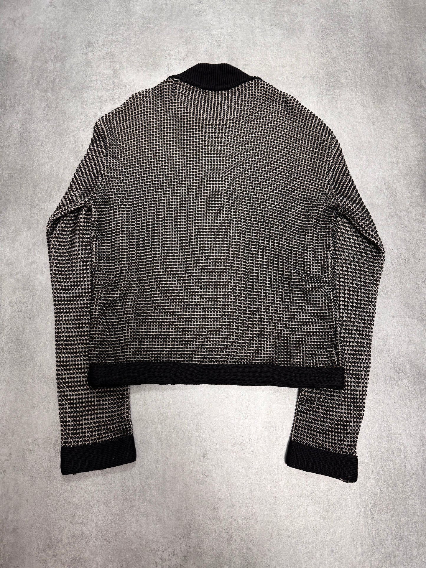 1990s Emporio Armani Bicolor Zip-Up (M)