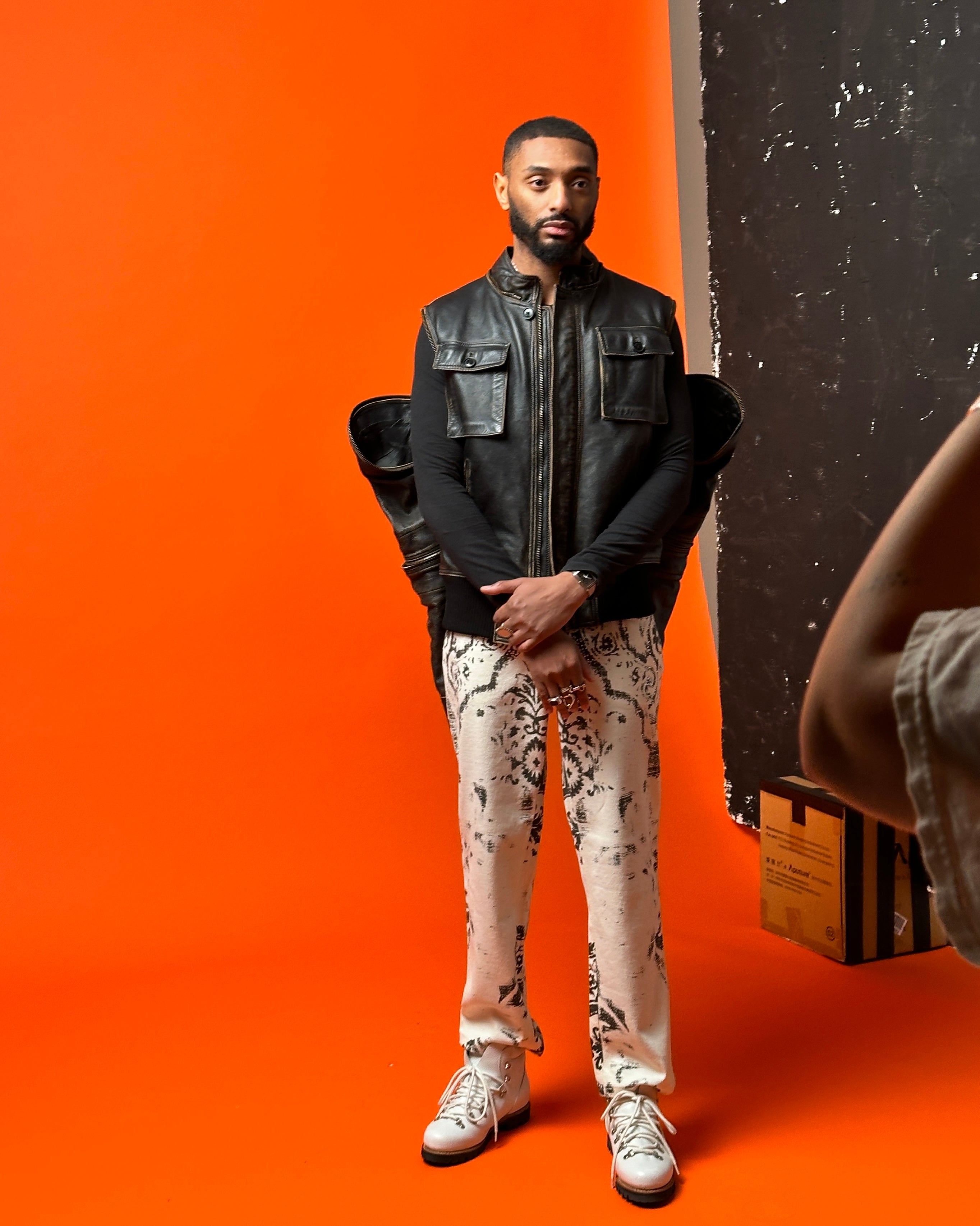 1990s Roberto Cavalli Royal Arabic Mozaic Pants