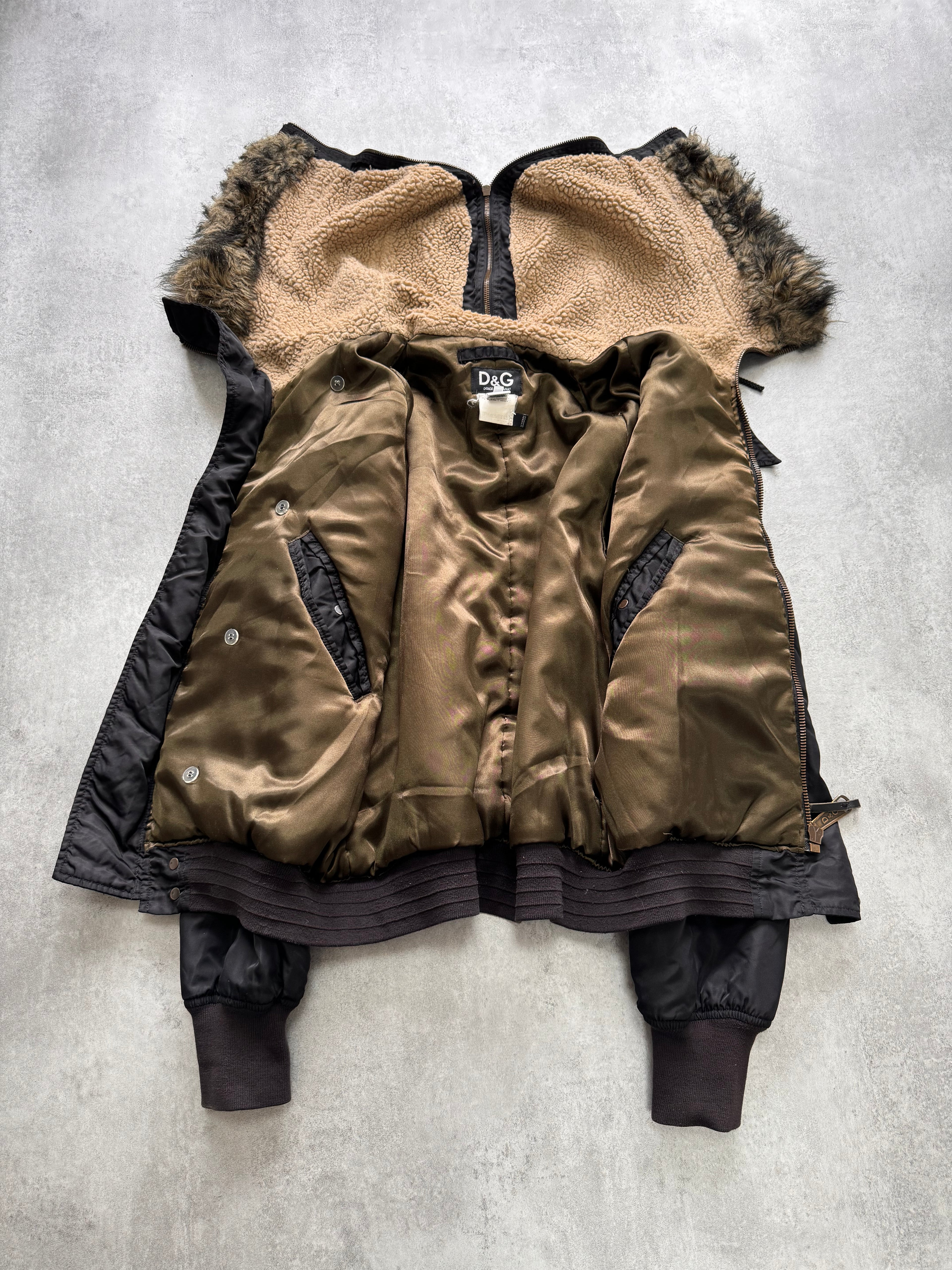 FW2003 Dolce & Gabbana Army Bomber Jacket (M/L)