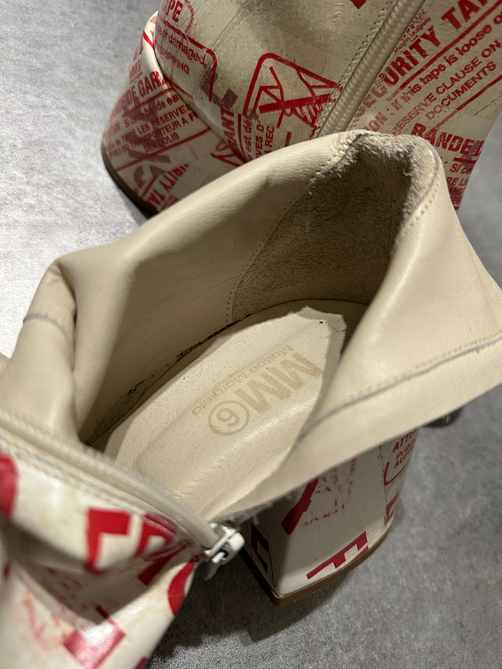 Maison Margiela MM6 Fragile Heel Boots