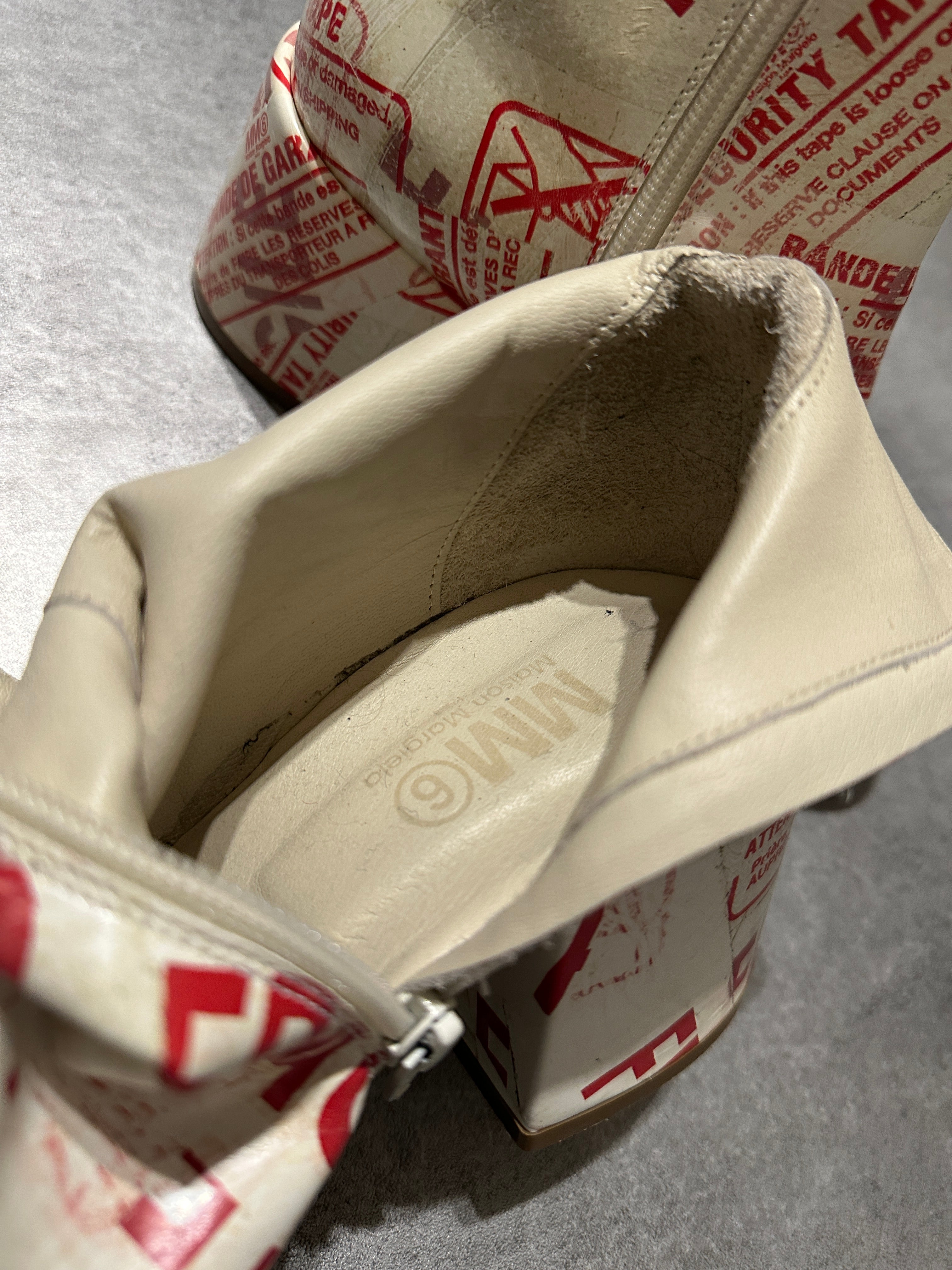 Maison Margiela MM6 Fragile Heel Boots