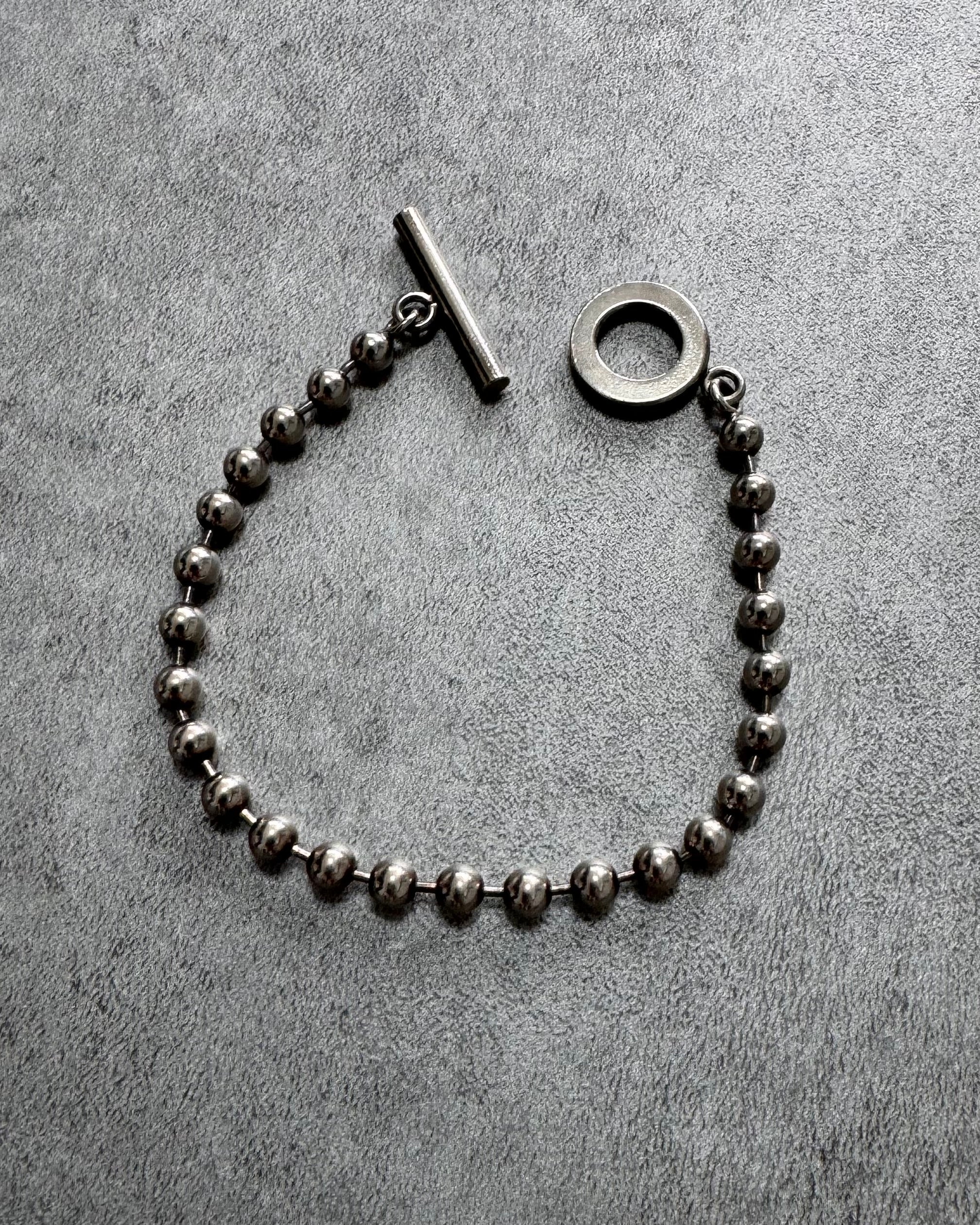 1990s Gucci Ball 925 Sterling Silver Bracelet