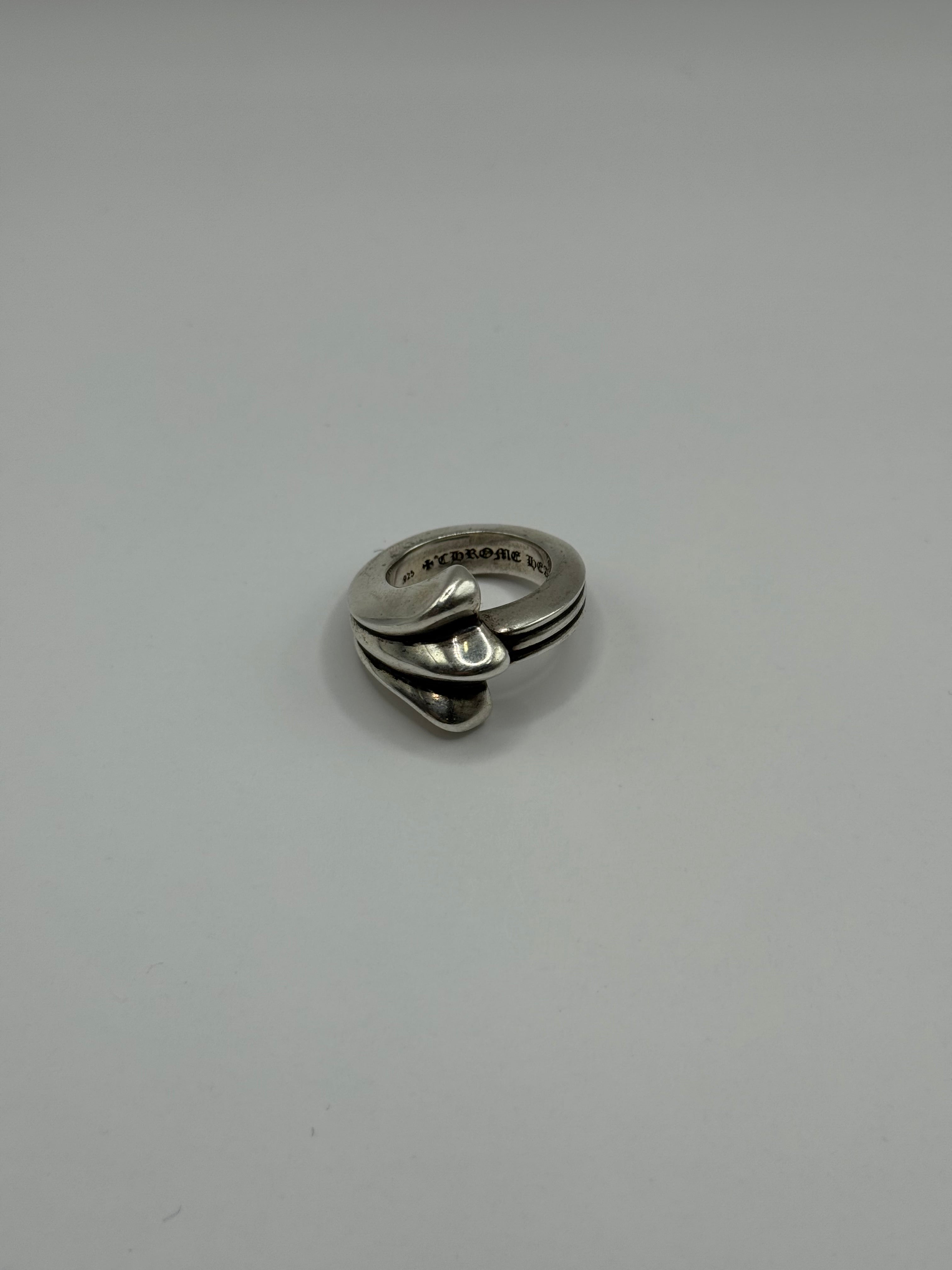 アクセサリー Chrom Hearts 720 Half Ring Chrome Hearts Half 720 Silver 925 Ring – Dolce Vita Hub