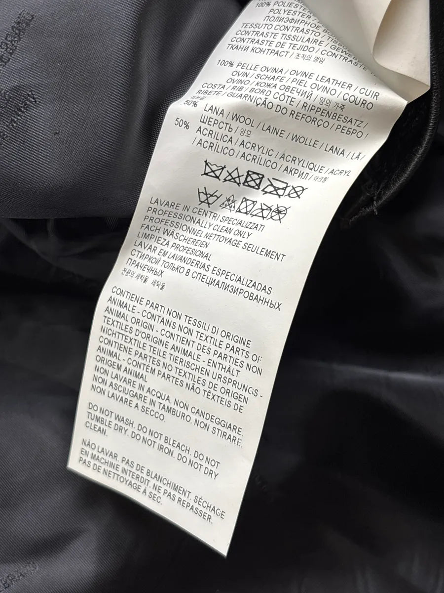 2018 Golden Goose Brown Black Pony HairLeather  Zip-Up Bomber Jacket BEsNerkD 12