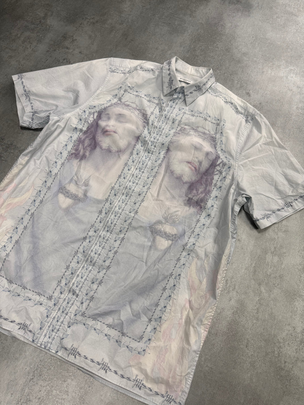 SS2016 Givenchy Christ Jesus Print Shirt