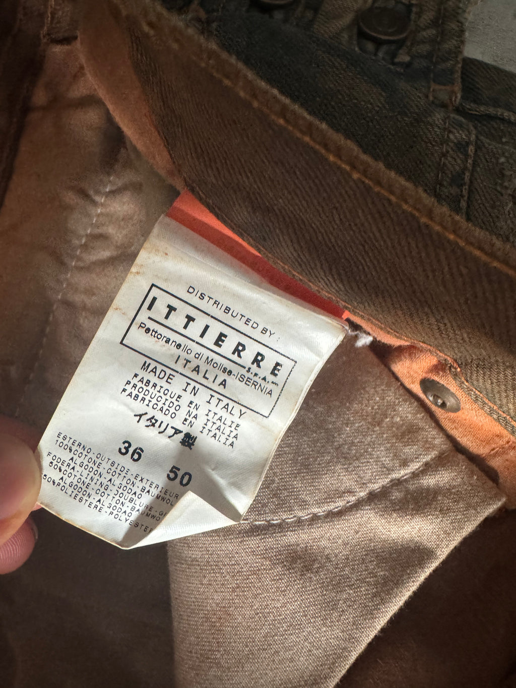 SS2005 Cavalli Faded Blue Hysteric Acid Distressed Straight Jeans  (L) - 8