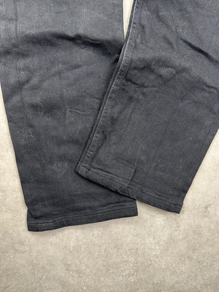 A.P.C. Black Faded Straight Leg Denim Jeans BGGROZzl 6