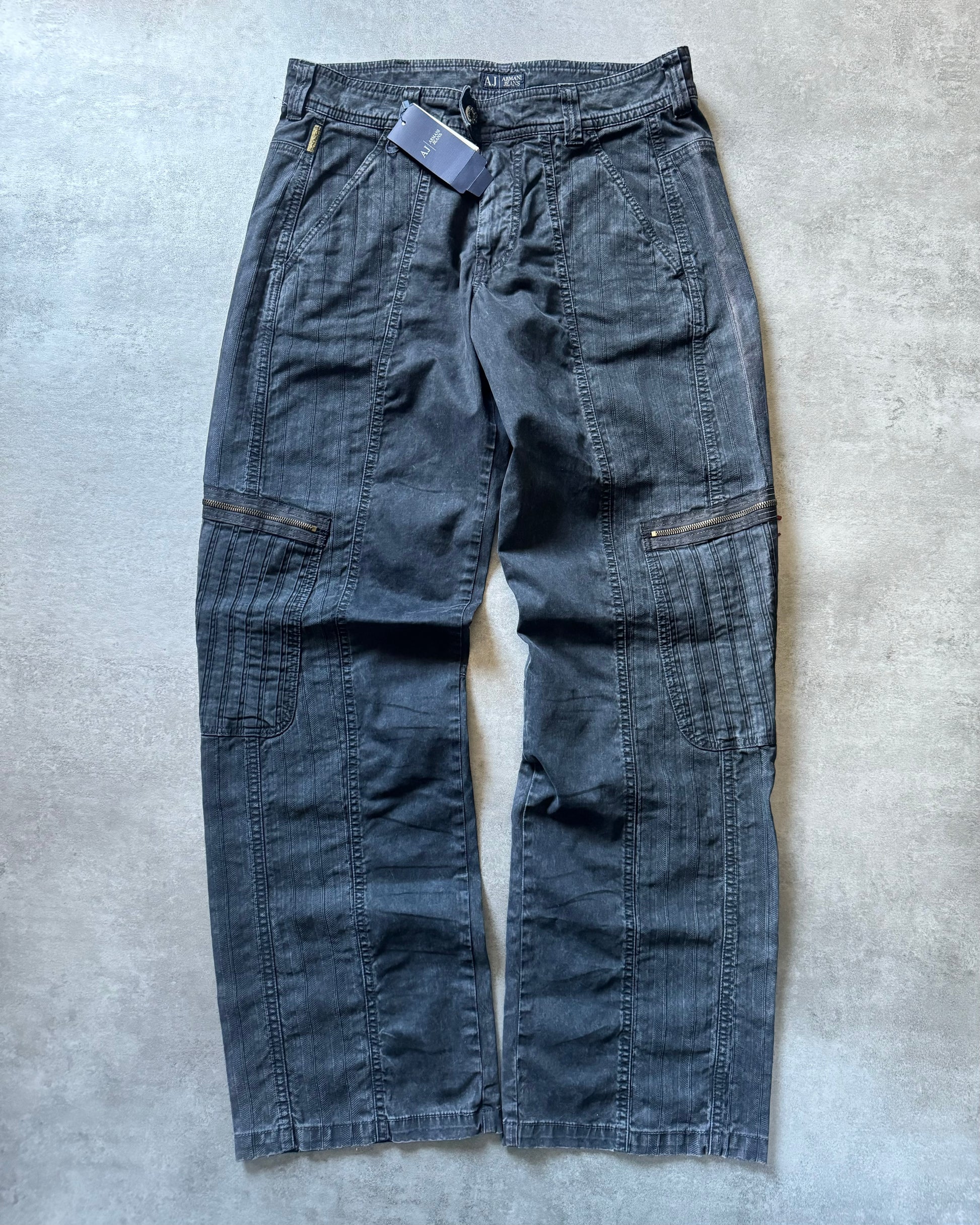 Armani Brut Cargo Relaxed Pants (L) - 6