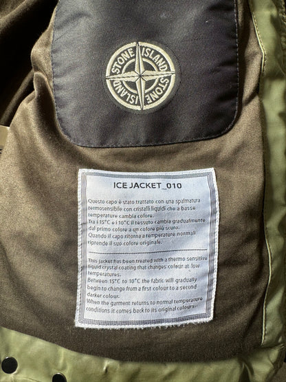 AW2009 Stone Island Ice Termo Camel Jacket  (M) - 11