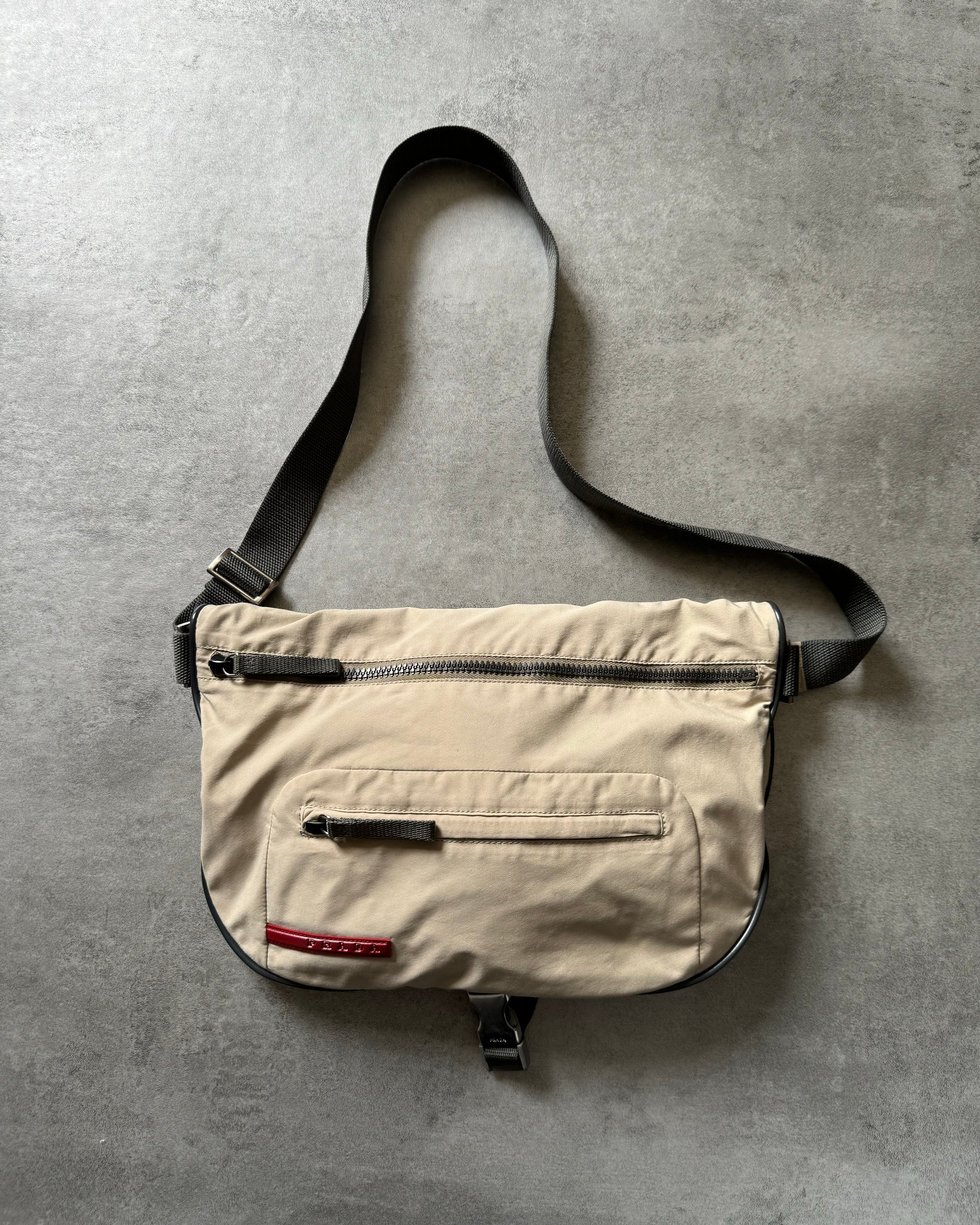 Prada Sport Beige Utility Shoulder Bag (OS) - 1