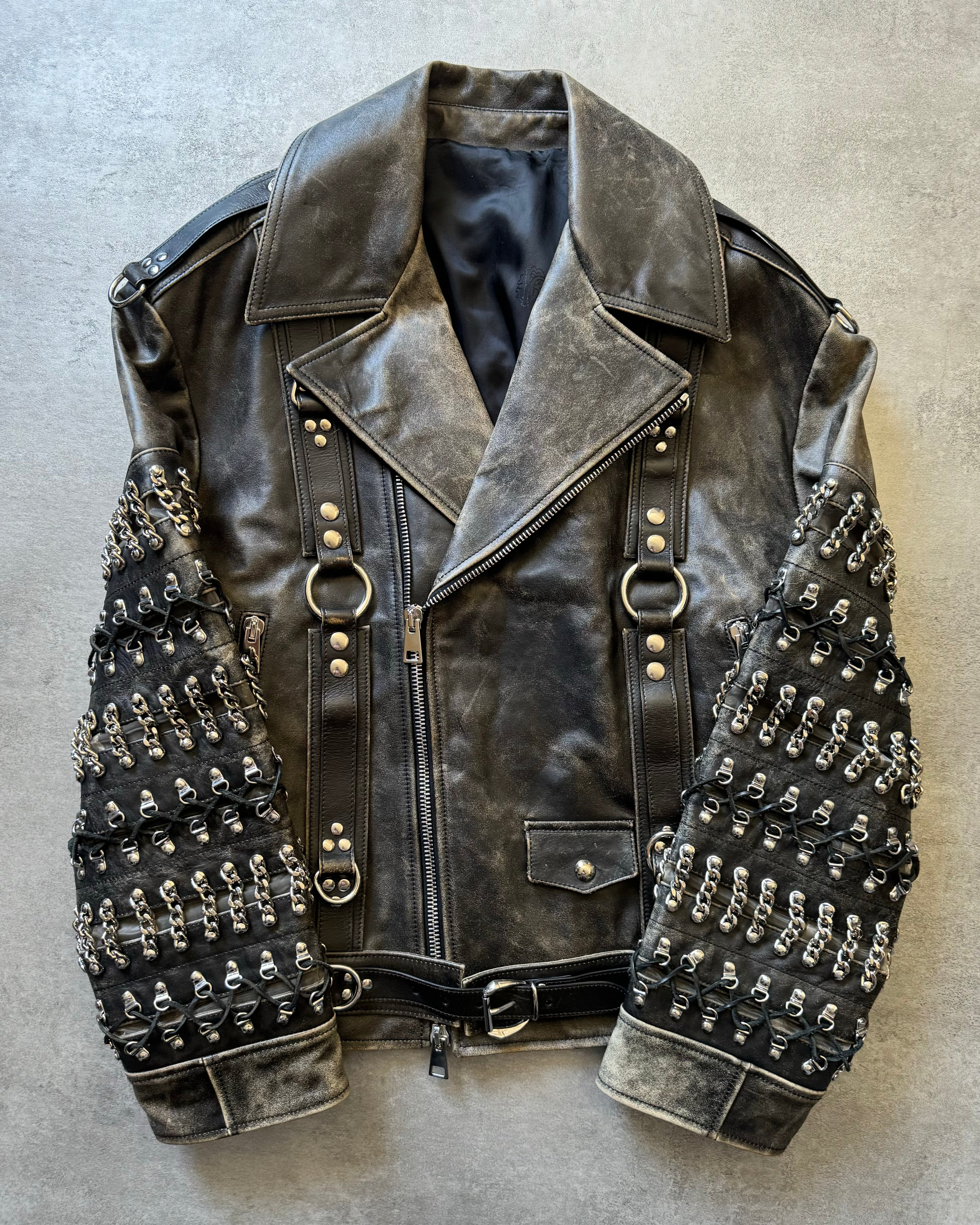 AW2022 Roberto Cavalli Rebellion Metallic Provocative Leather AW2022 Roberto Cavalli Rebellion Metallic Provocative Leather