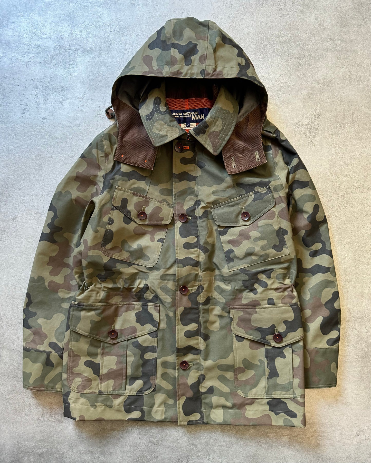 AW2018 Junya Watanabe Comme des Garçons Camo Utility Jacket (S) - 1