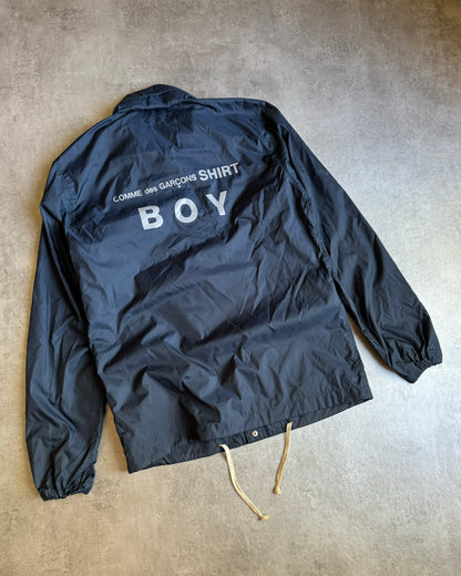 Comme des Garçons Shirt BOY Navy Coach Jacket (M) - 2