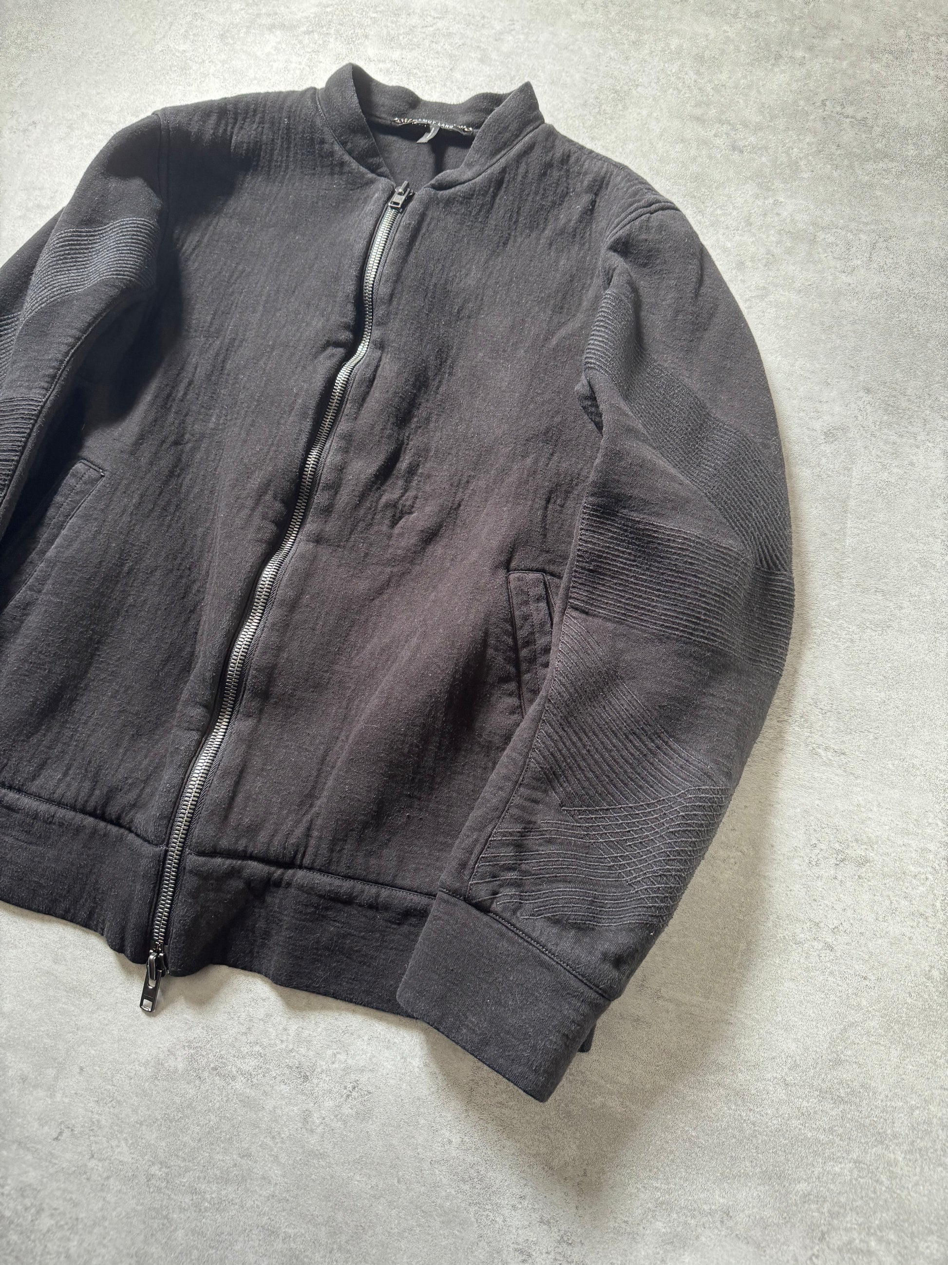 Helmut Lang Cozy Black Shadow Sweater  (XL) - 8