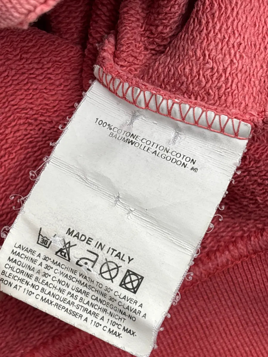 SS2005 Dsquared2 Coral Pink Hawaiian Surfer Girl Graphic Hoodie BzXWLnYZ 9