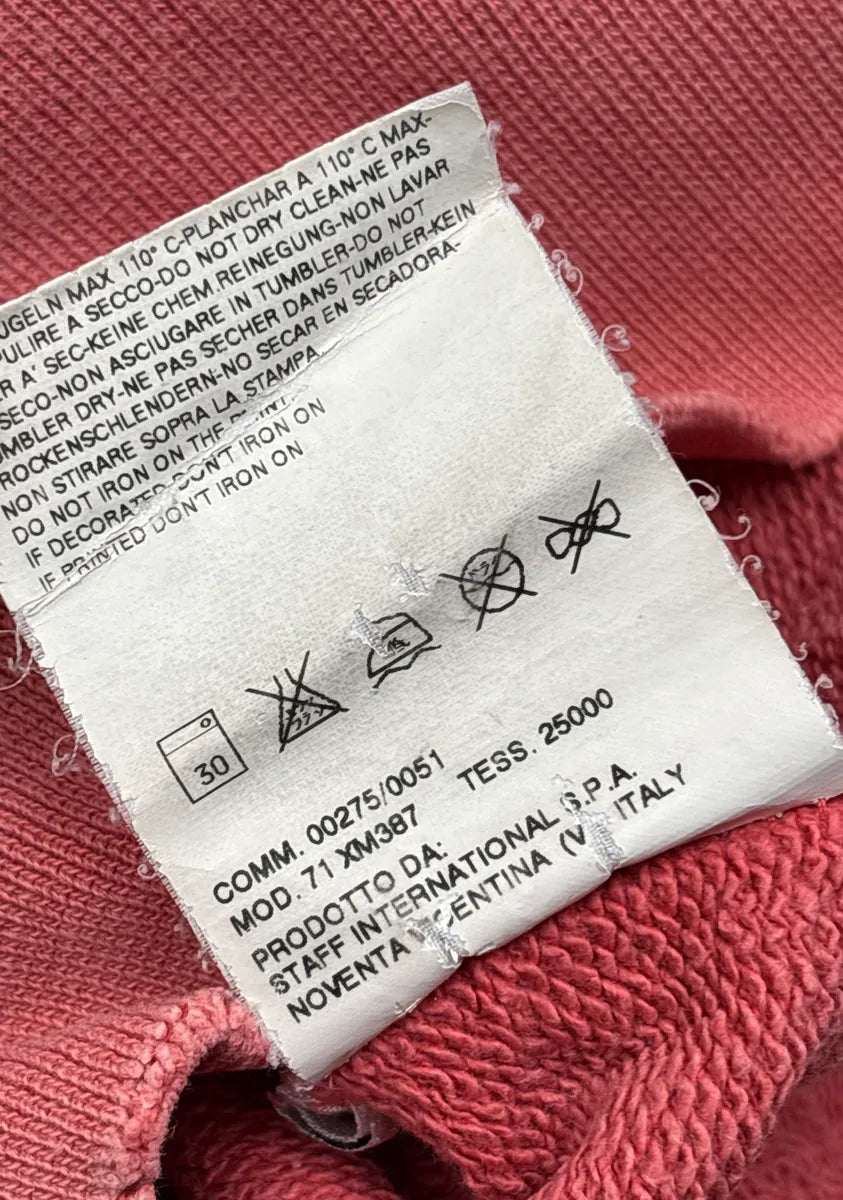 SS2005 Dsquared2 Coral Pink Hawaiian Surfer Girl Graphic Hoodie BzXWLnYZ 10